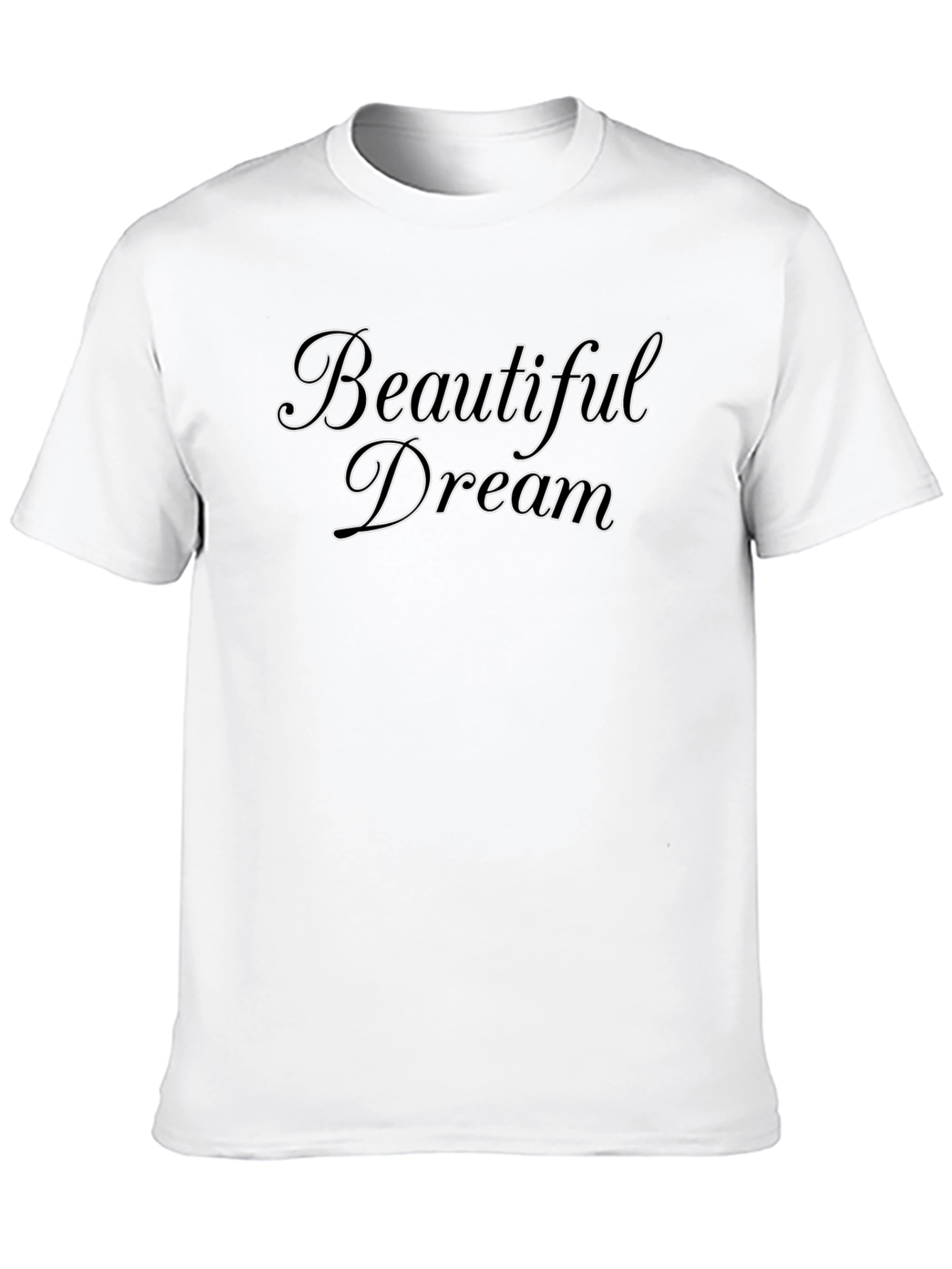 Beautiful Dream Black Graphic Tee
