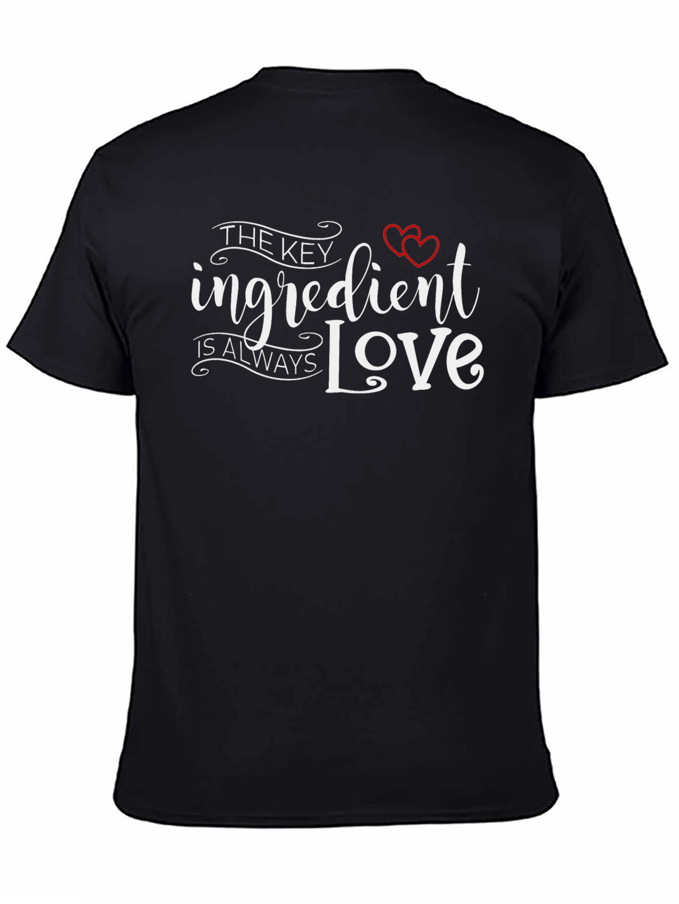 Love Ingredient Black T-Shirt