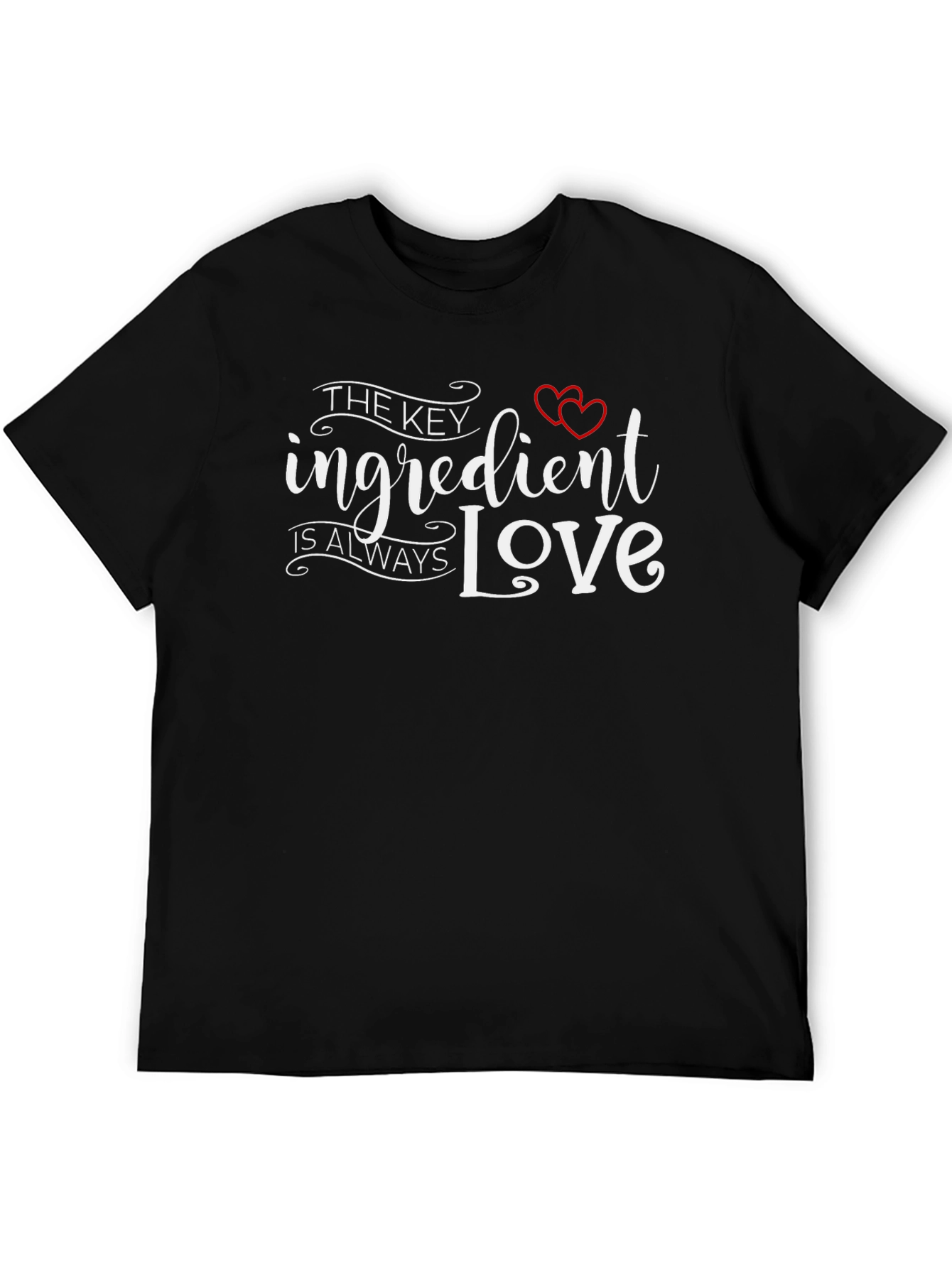 Love Ingredient Black T-Shirt