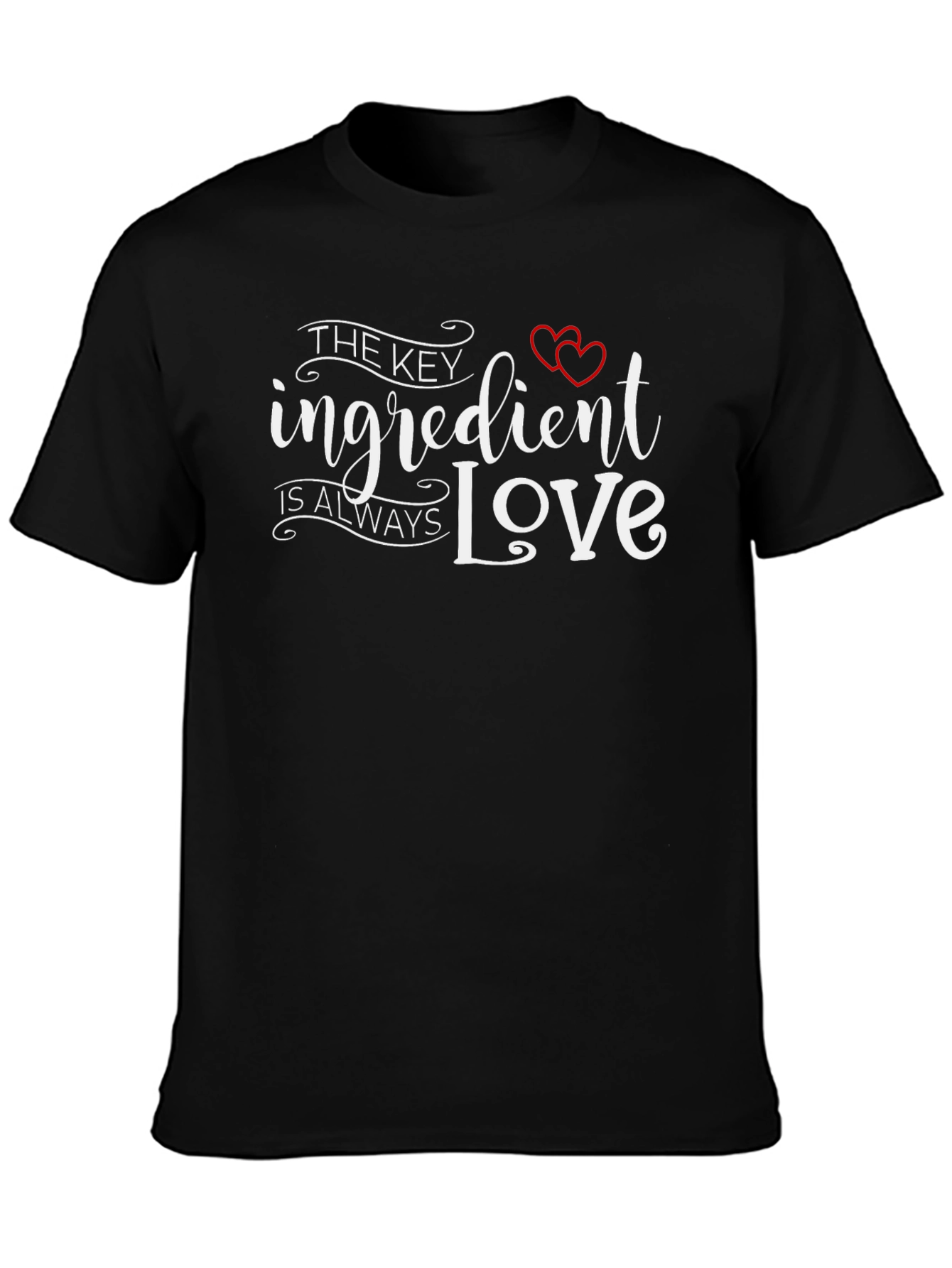 Love Ingredient Black T-Shirt