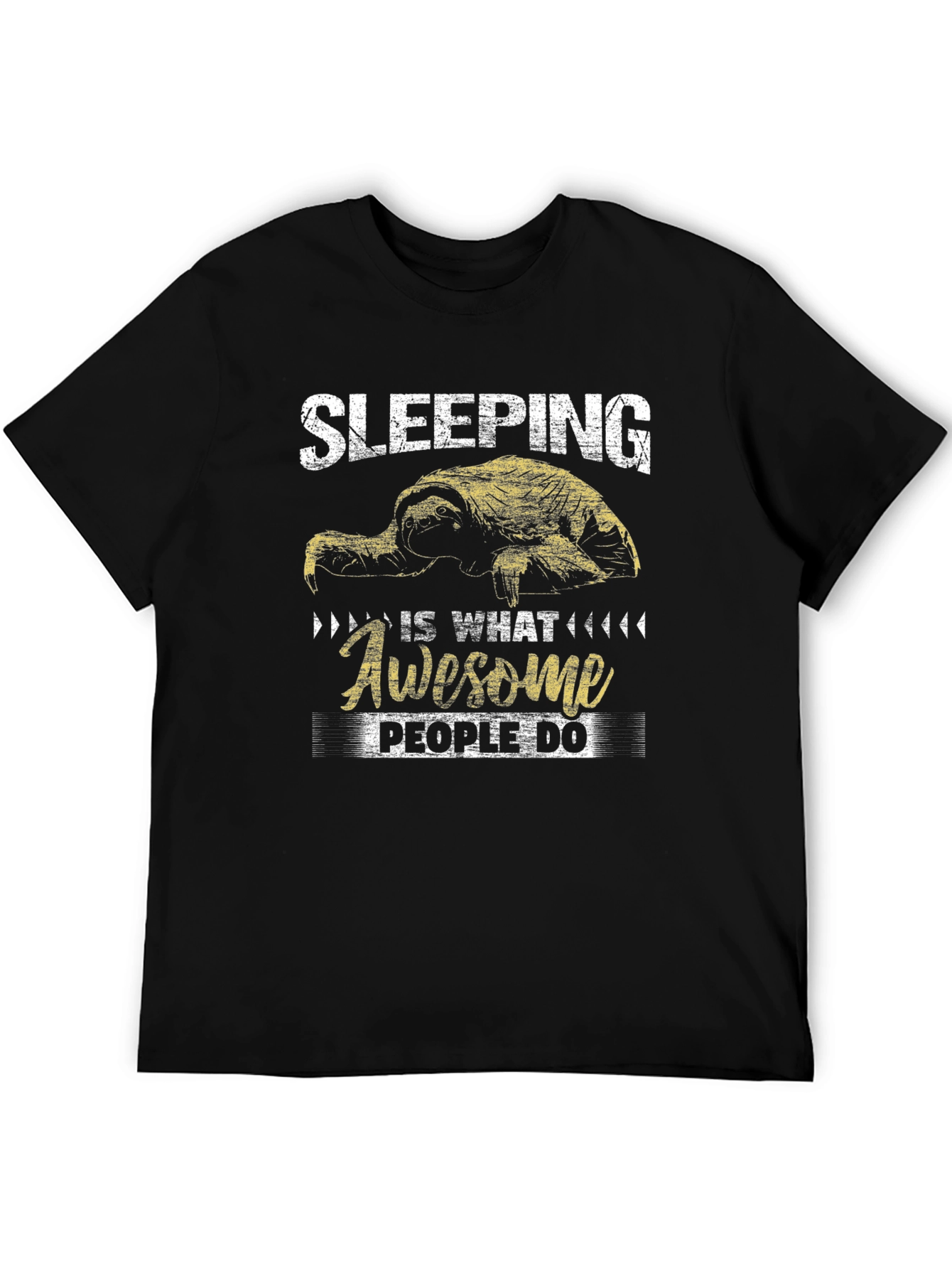 Sleeping Awesome People Turtle Tee