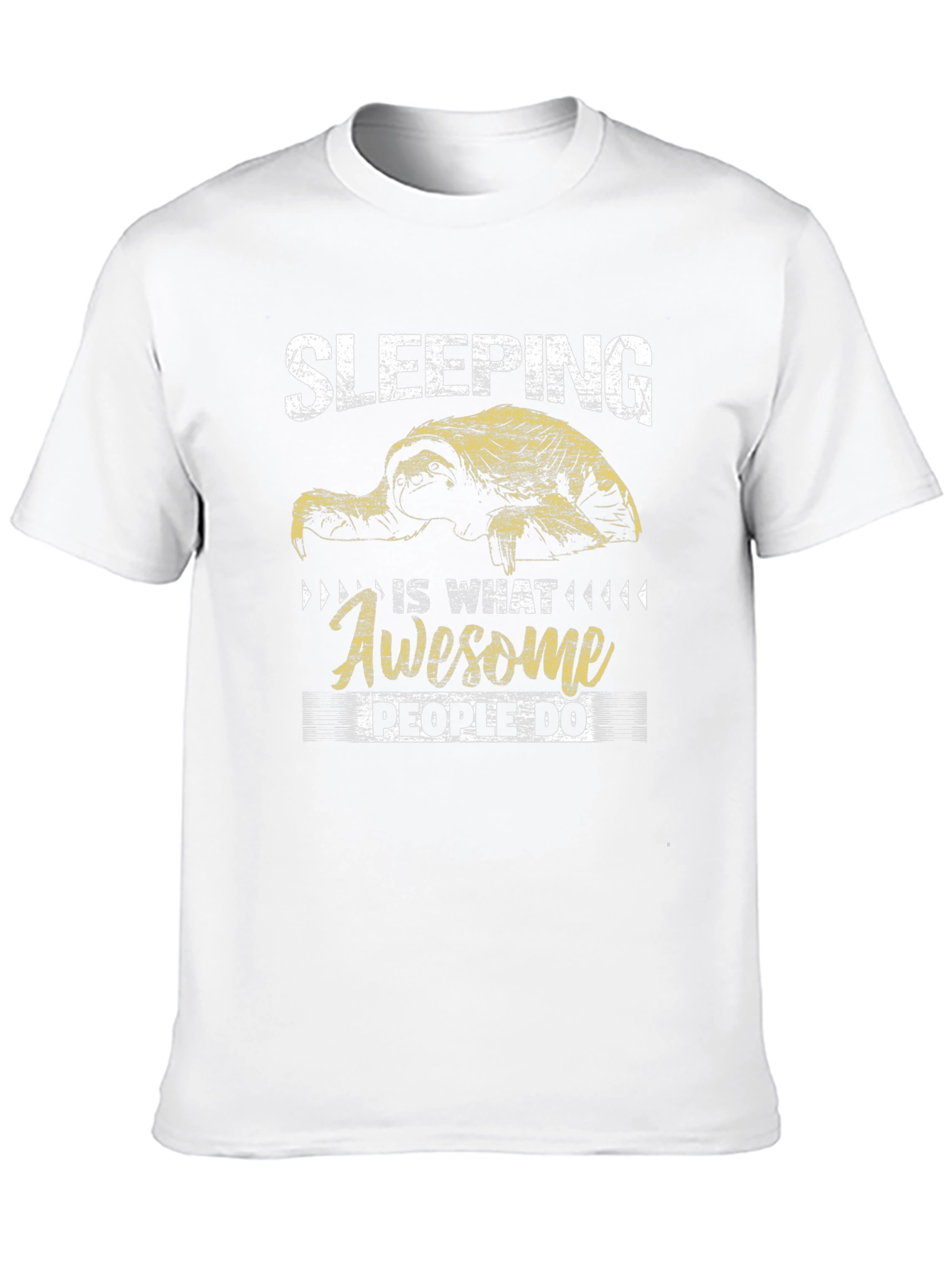 Sleeping Awesome People Turtle Tee