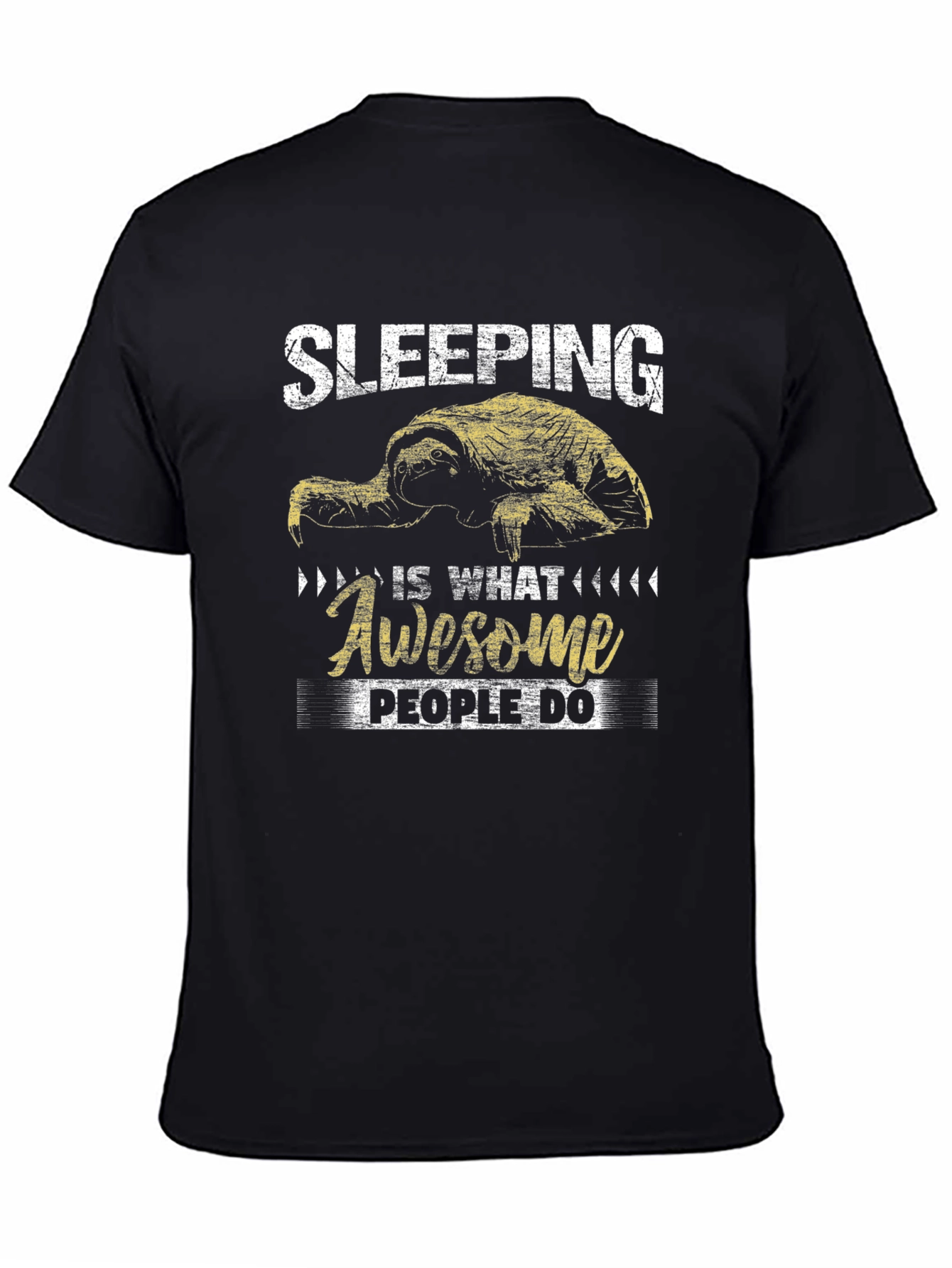 Sleeping Awesome People Turtle Tee