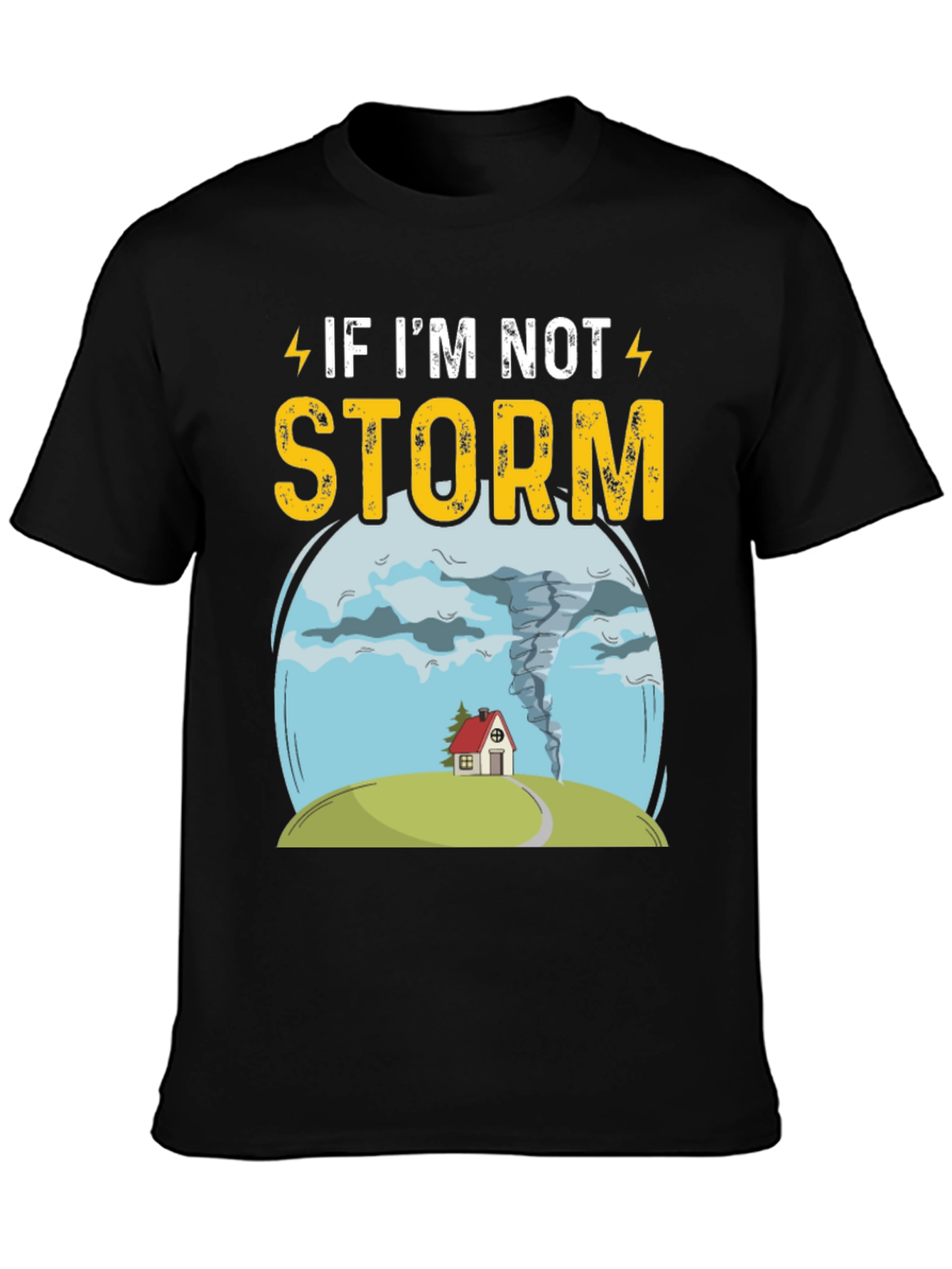 If Im Not Storm Funny Graphic T-Shirt