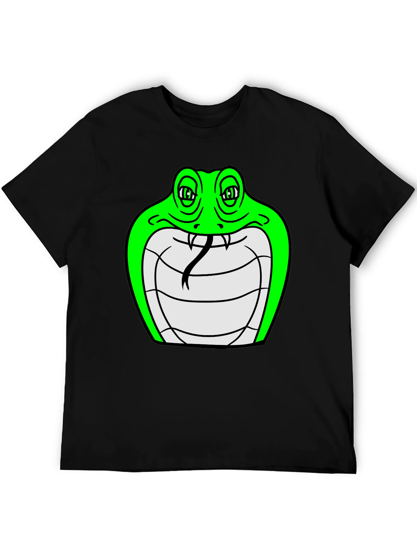 Cobra Graphic Tee - Cool Snake Design