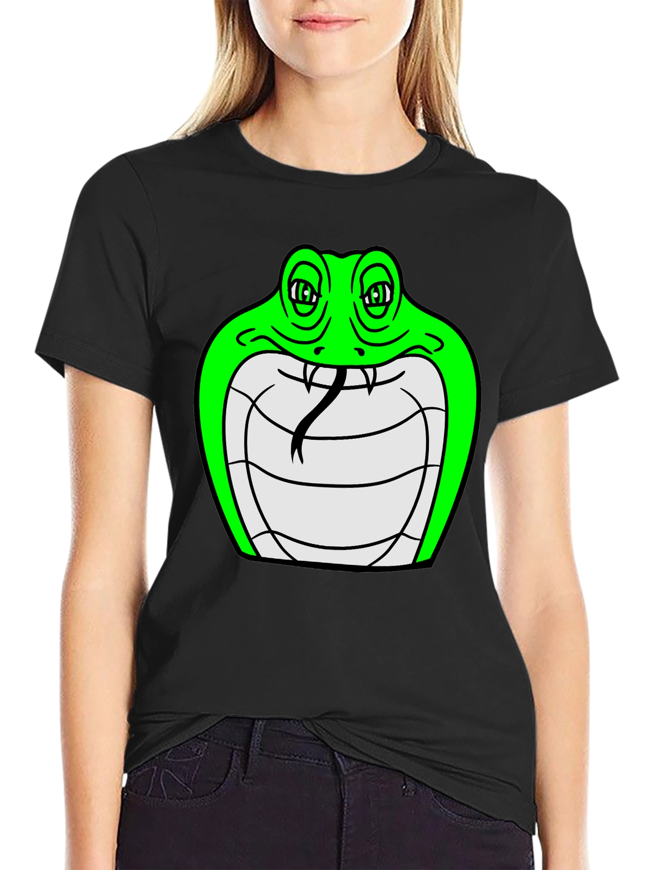 Cobra Graphic Tee - Cool Snake Design