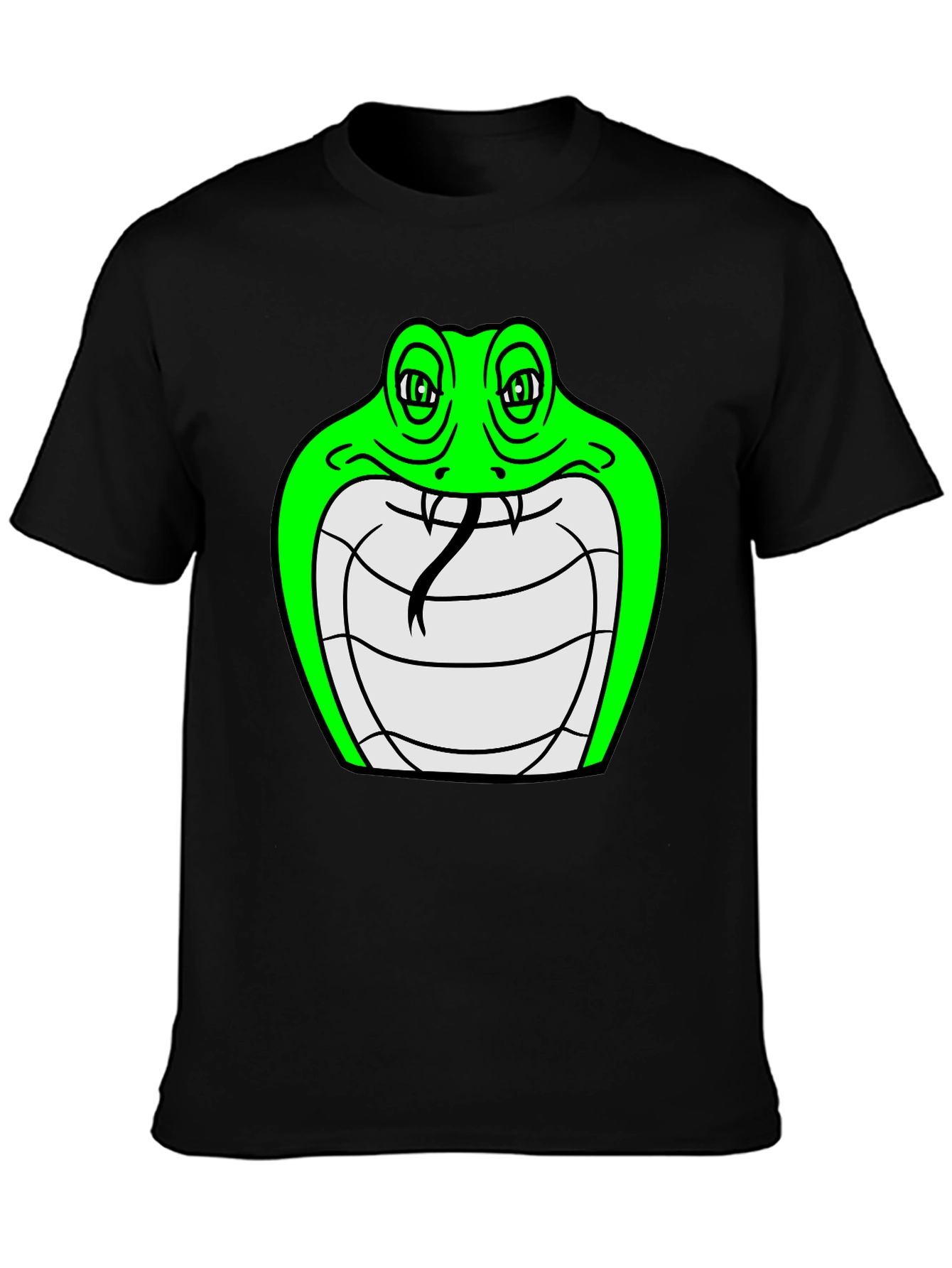 Cobra Graphic Tee - Cool Snake Design