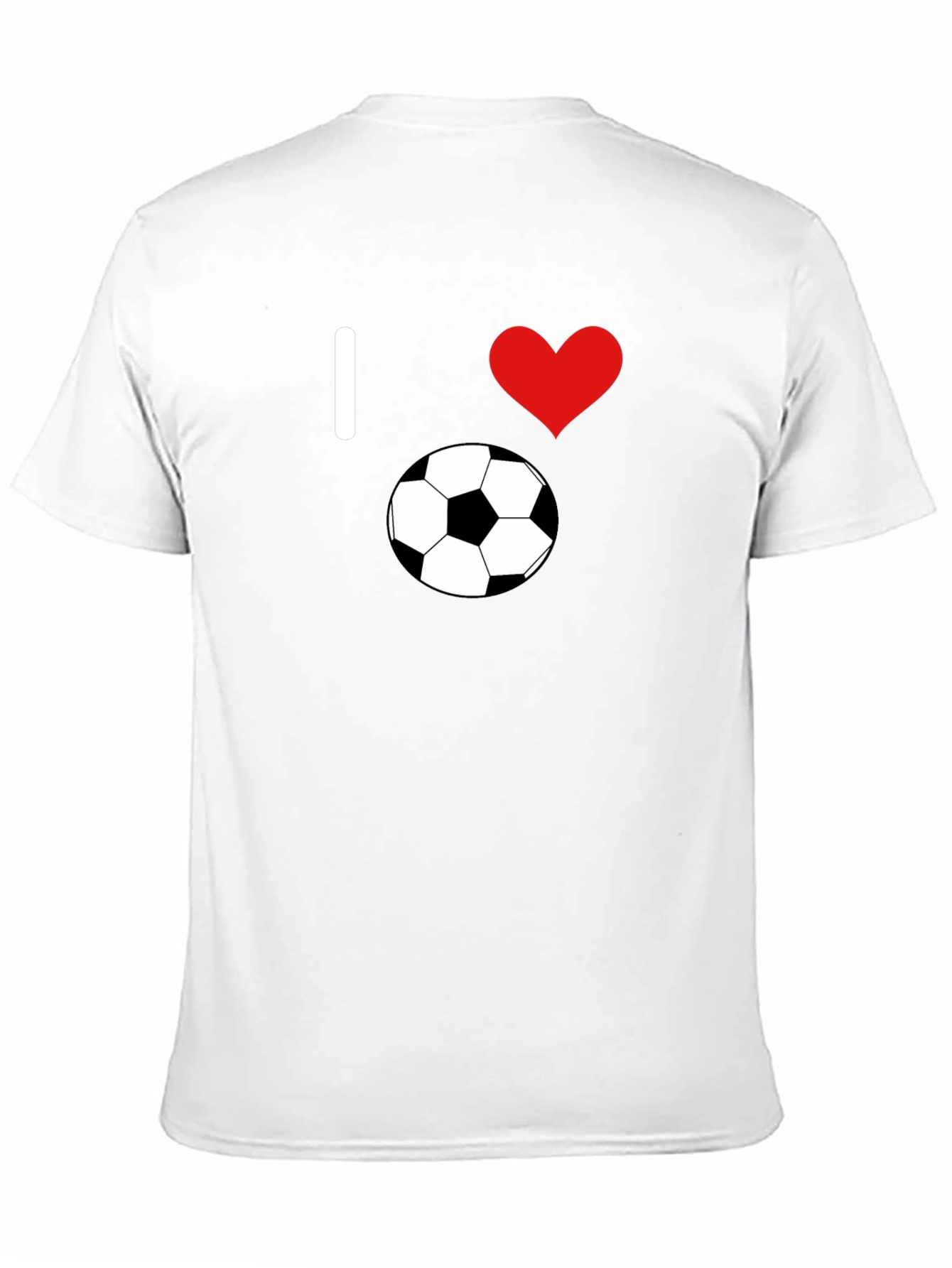 I Love Soccer T-Shirt - Classic Black Tee
