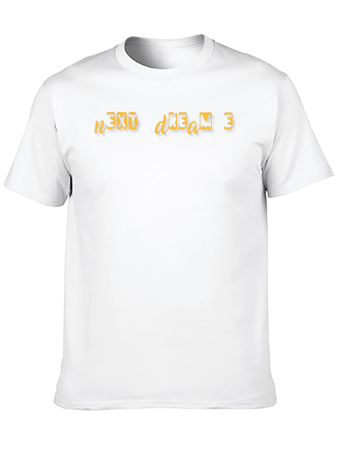 Next Dream Tee - Black Casual T-Shirt