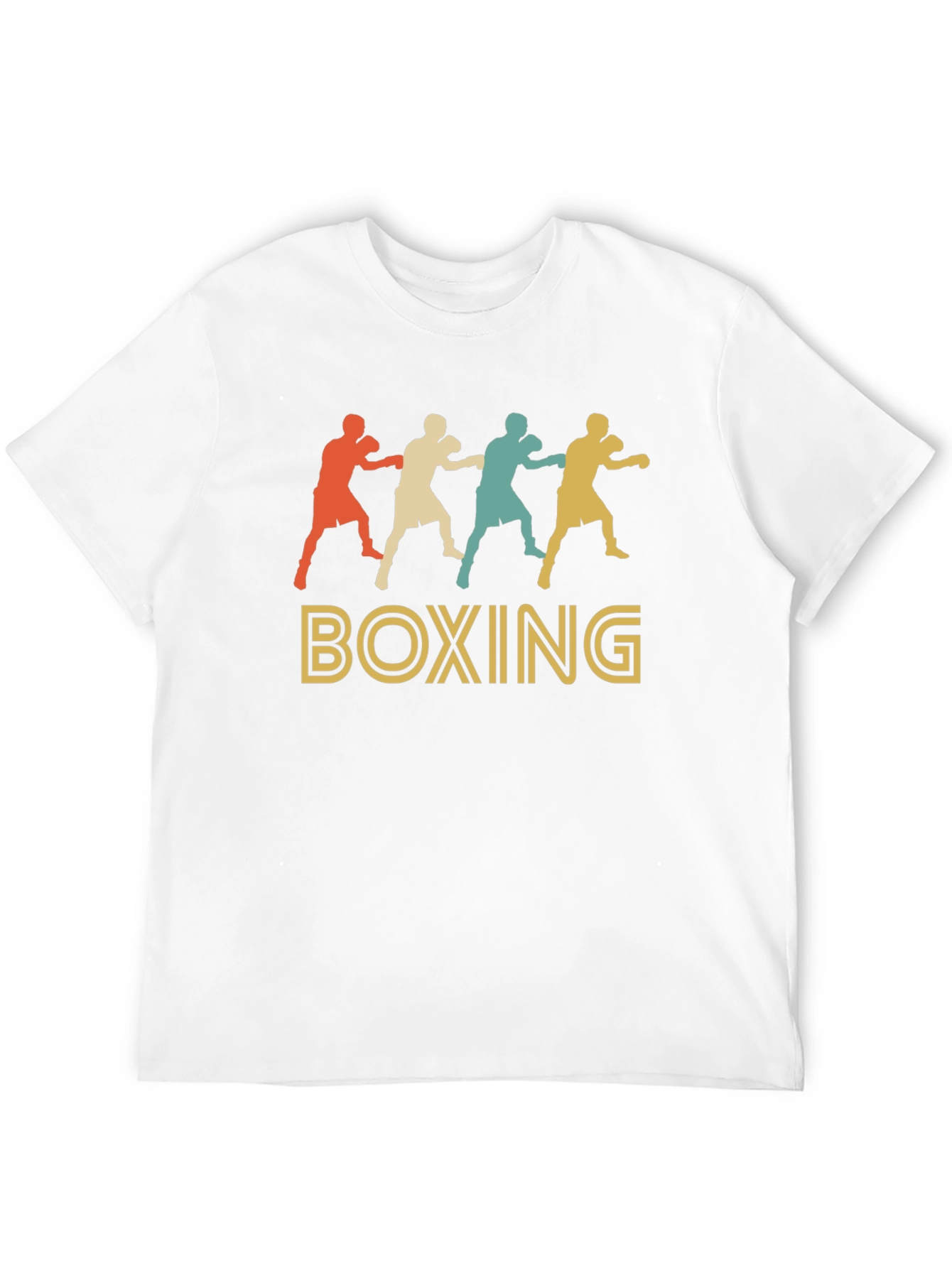Retro Boxing Graphic T-Shirt - Stylish & Comfortable