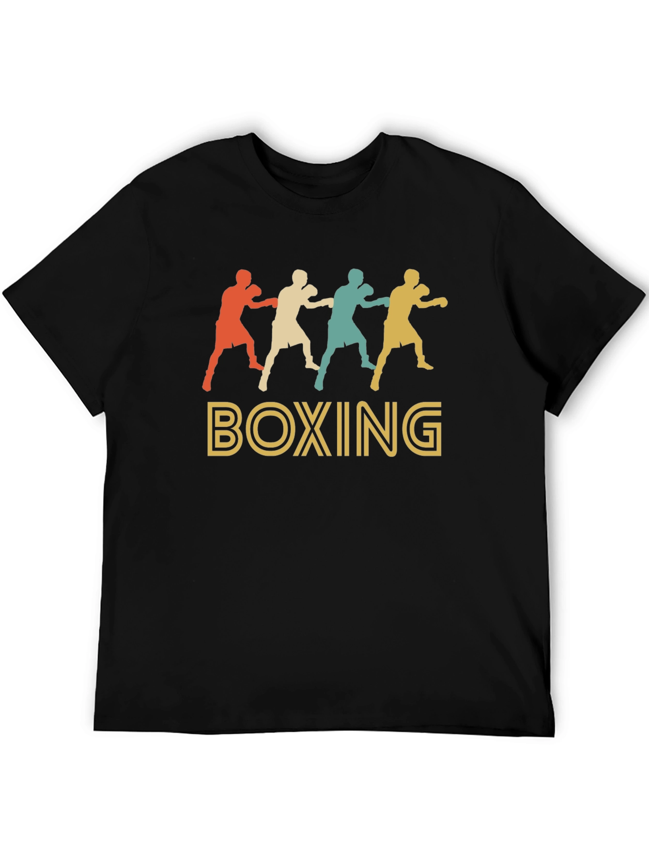 Retro Boxing Graphic T-Shirt - Stylish & Comfortable