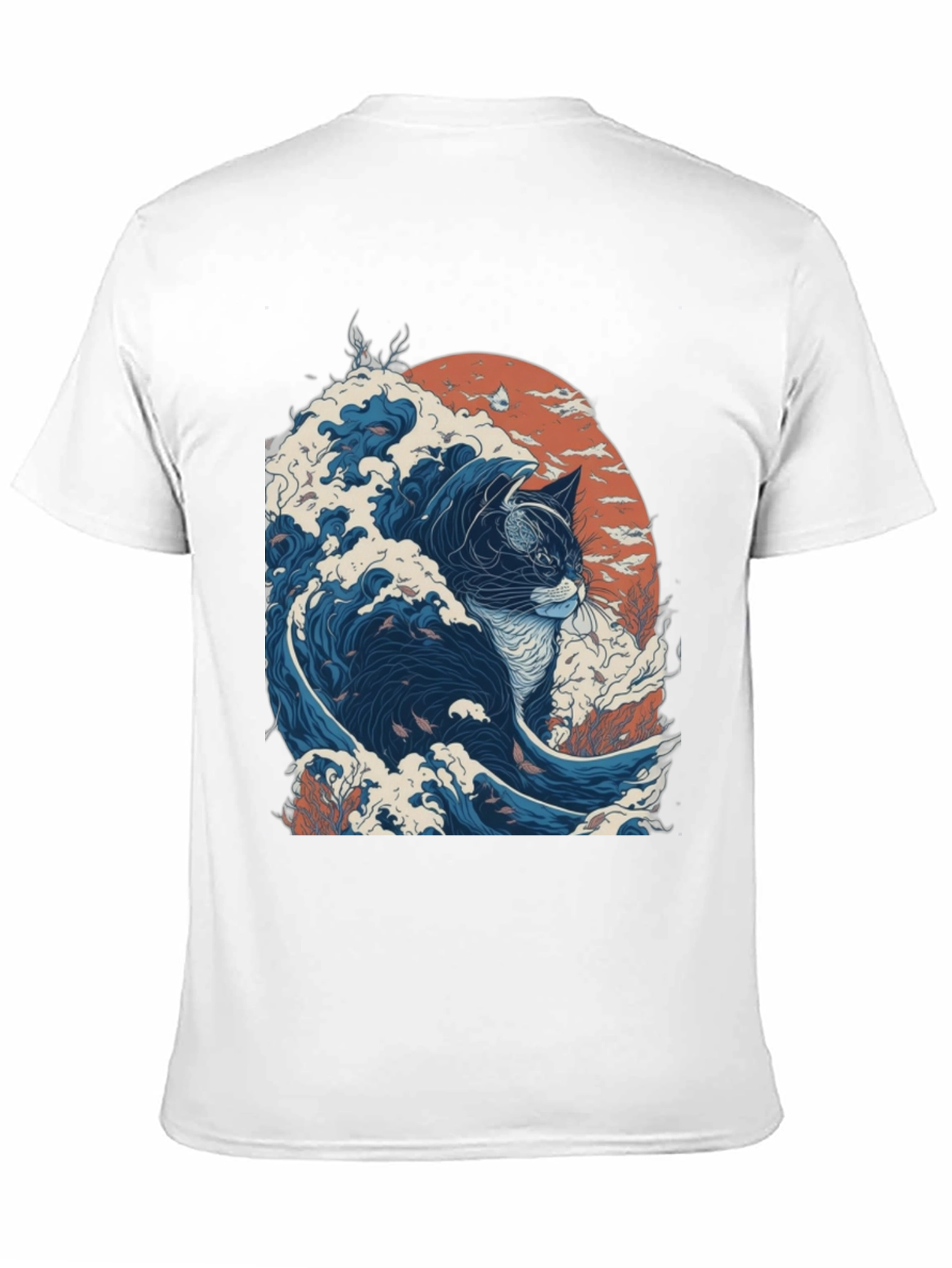 Great Wave Cat T-Shirt