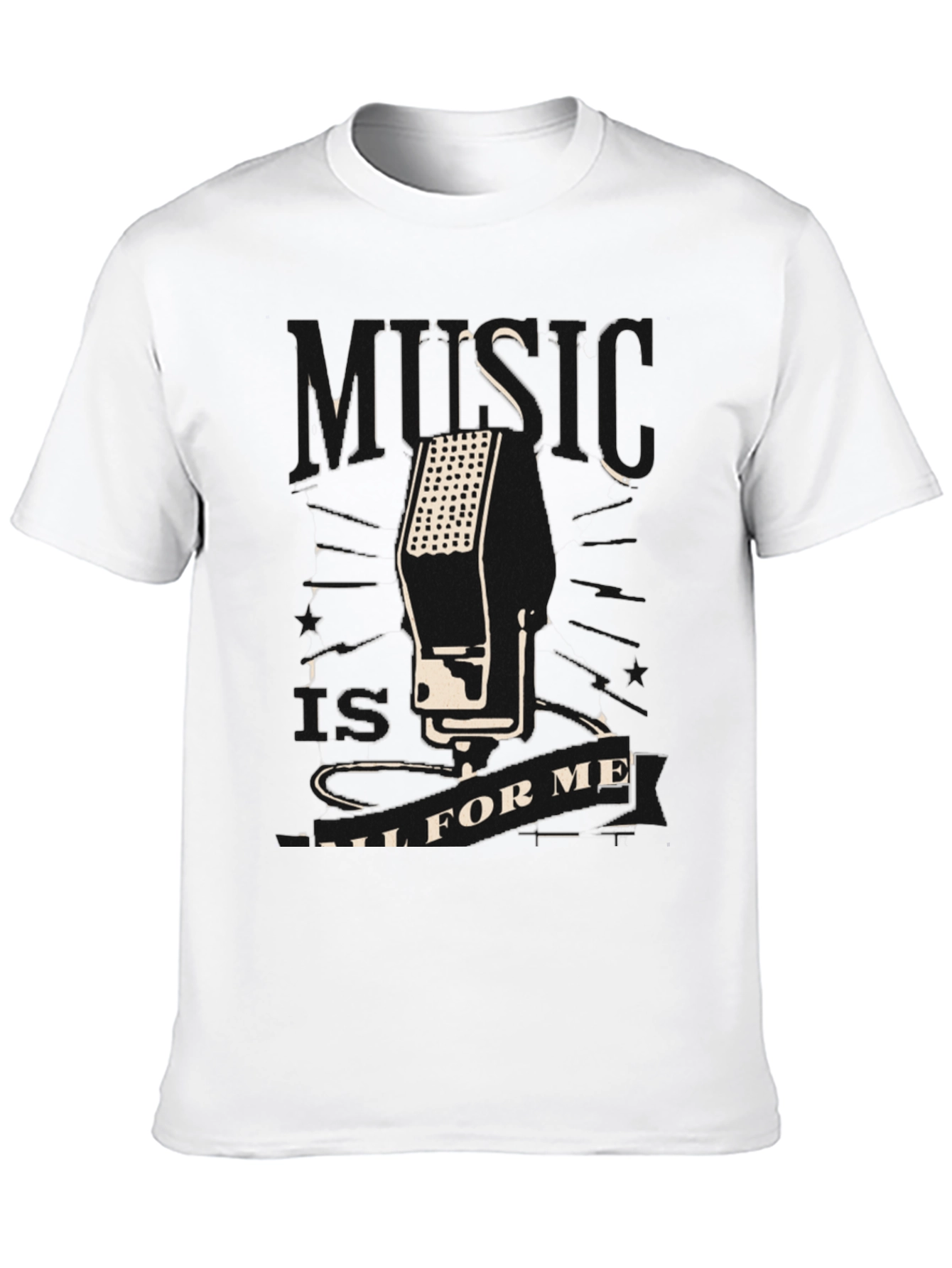 Music Is All For Me T-Shirt