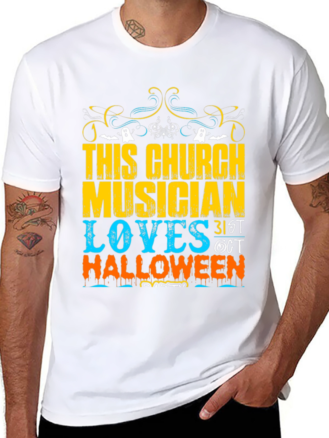 Church Musician Halloween T-Shirt