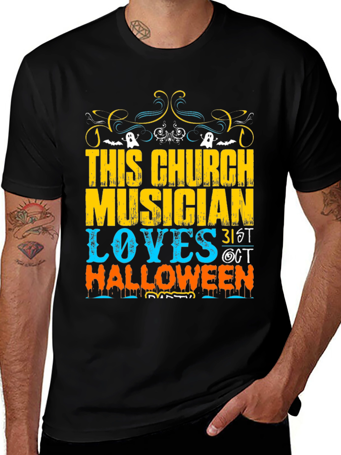 Church Musician Halloween T-Shirt