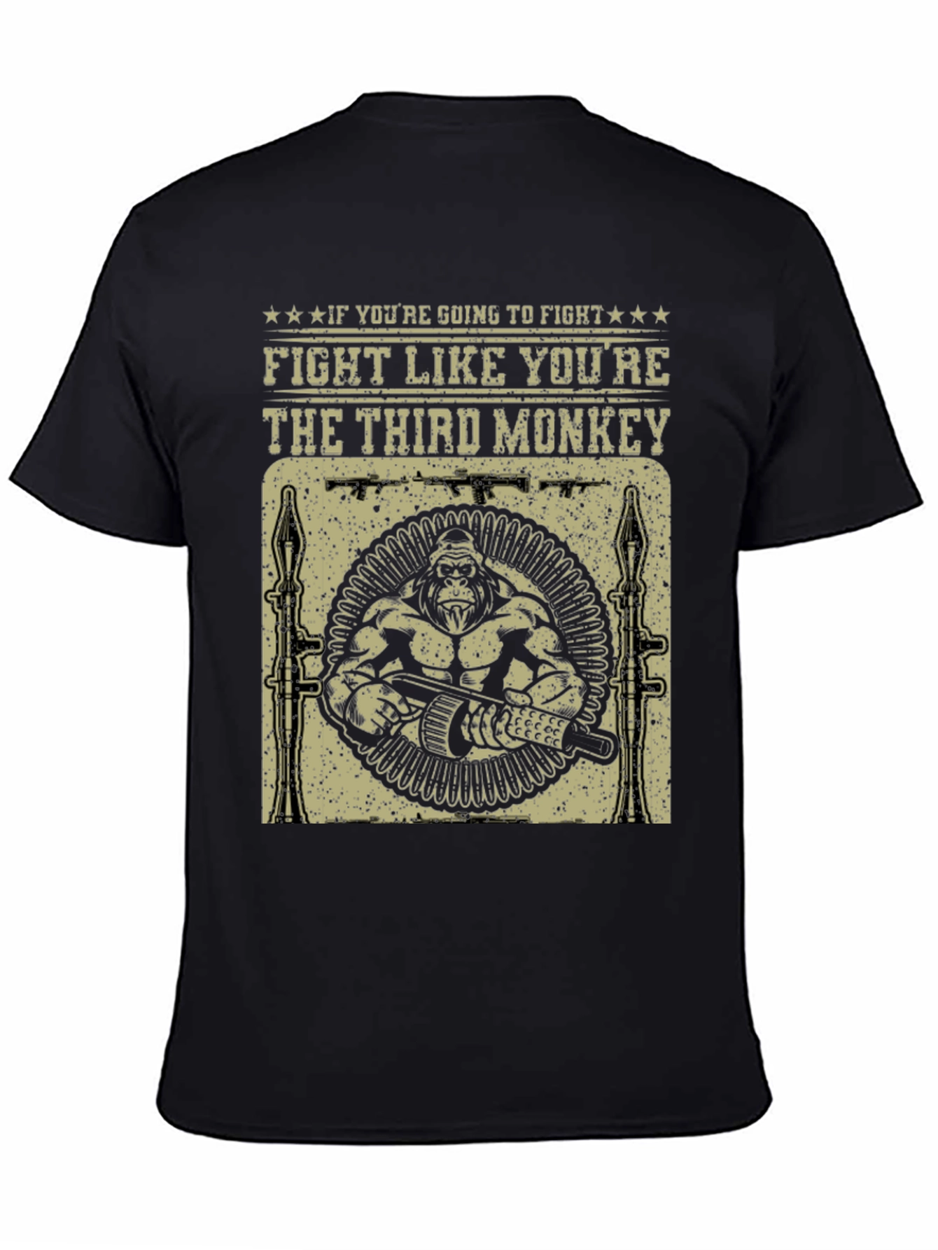 Fight Like Youre The Third Monkey T-Shirt