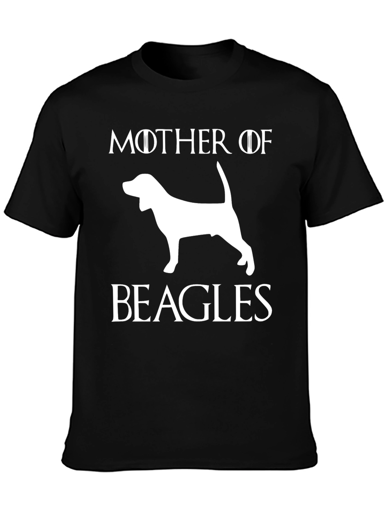 Mother of Beagles Graphic T-Shirt