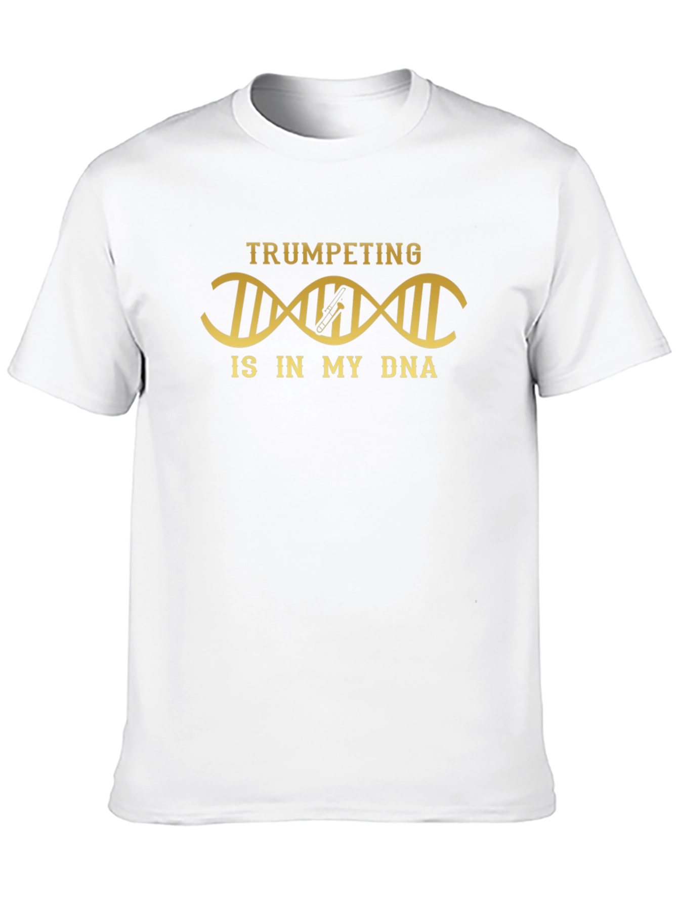 Trumpeting DNA Graphic T-Shirt - Musician Tee