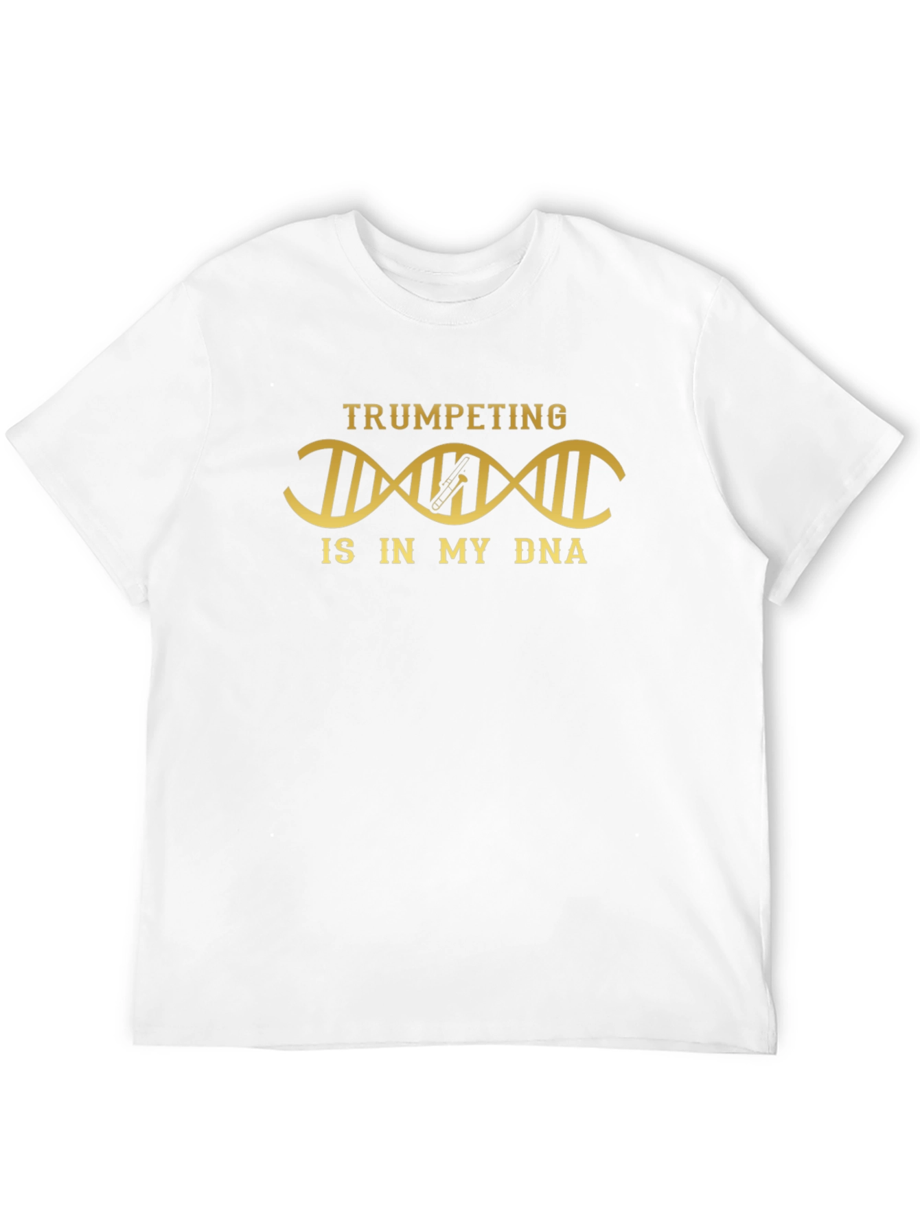 Trumpeting DNA Graphic T-Shirt - Musician Tee