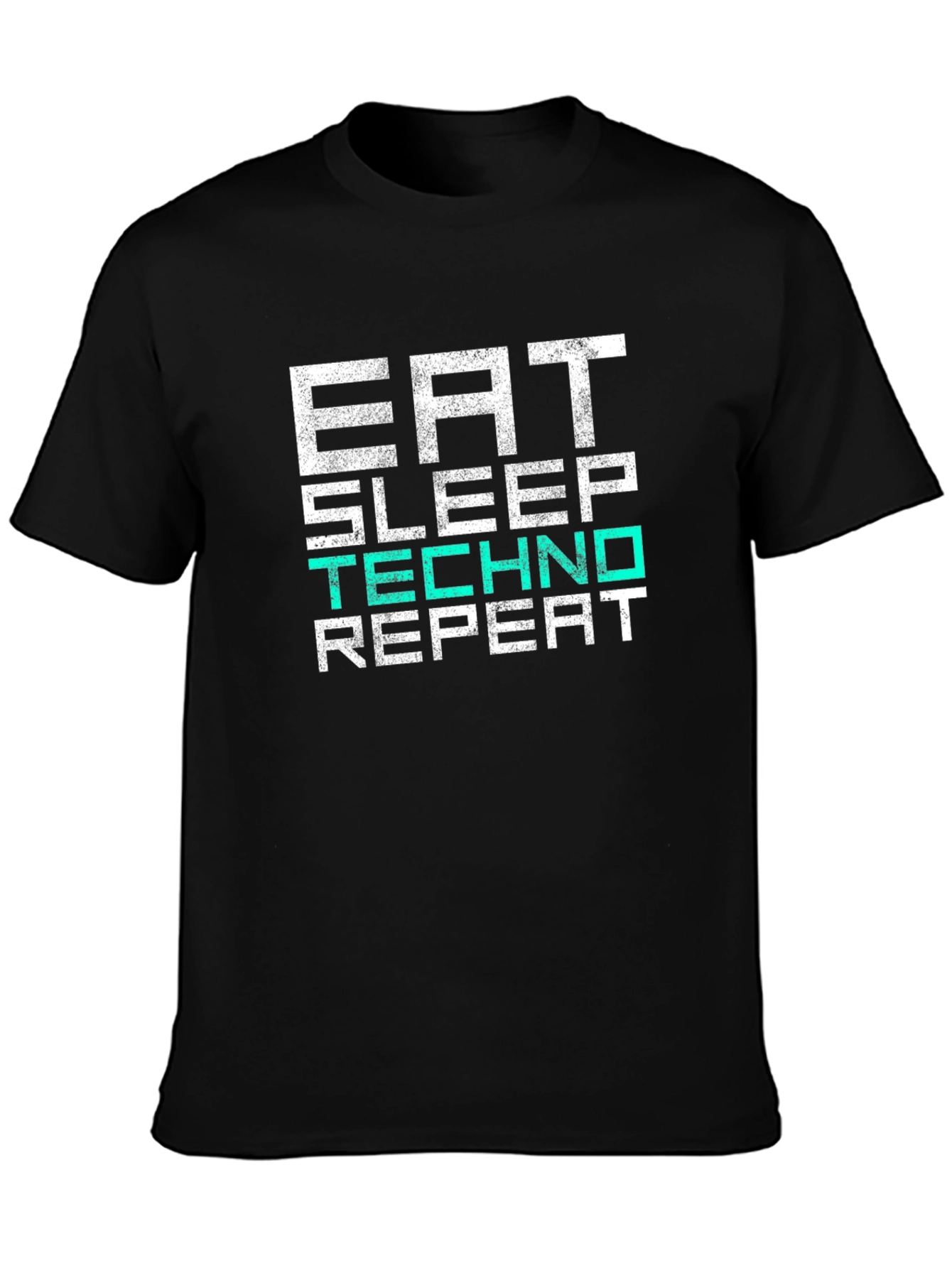 Eat Sleep Techno Repeat T-Shirt
