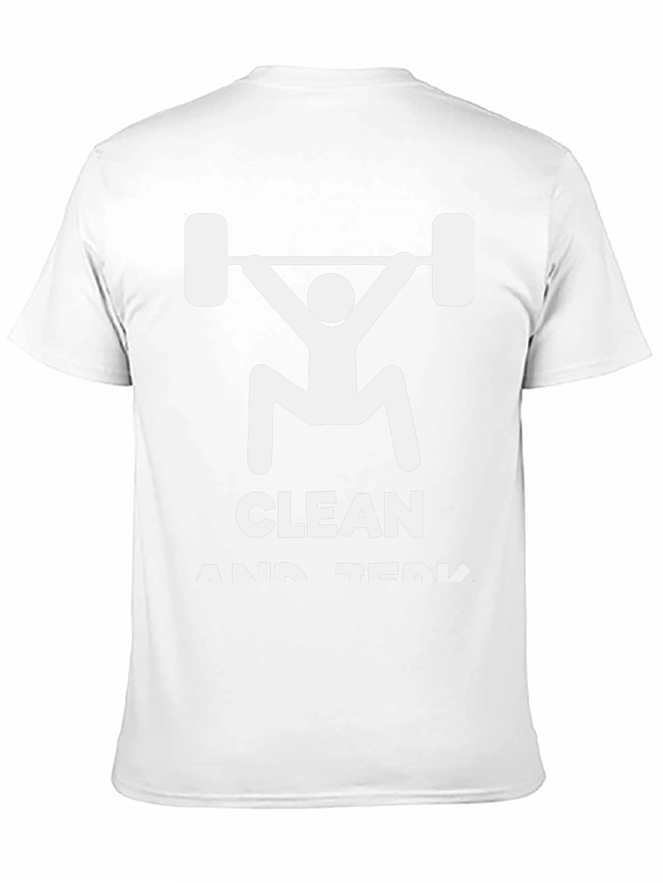 Clean and Jerk Weightlifting T-Shirt