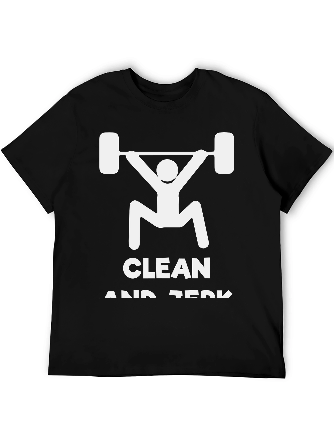 Clean and Jerk Weightlifting T-Shirt