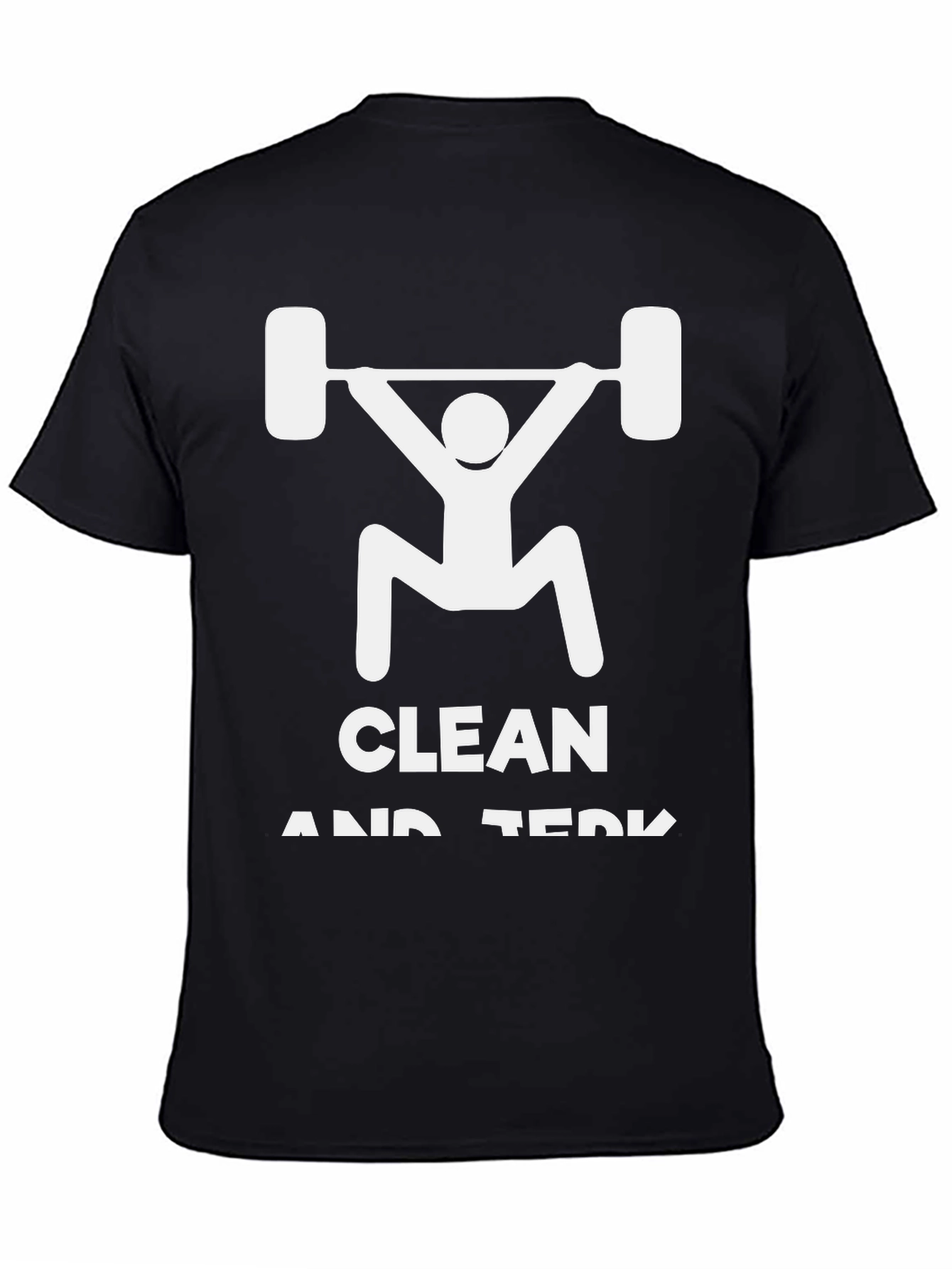 Clean and Jerk Weightlifting T-Shirt