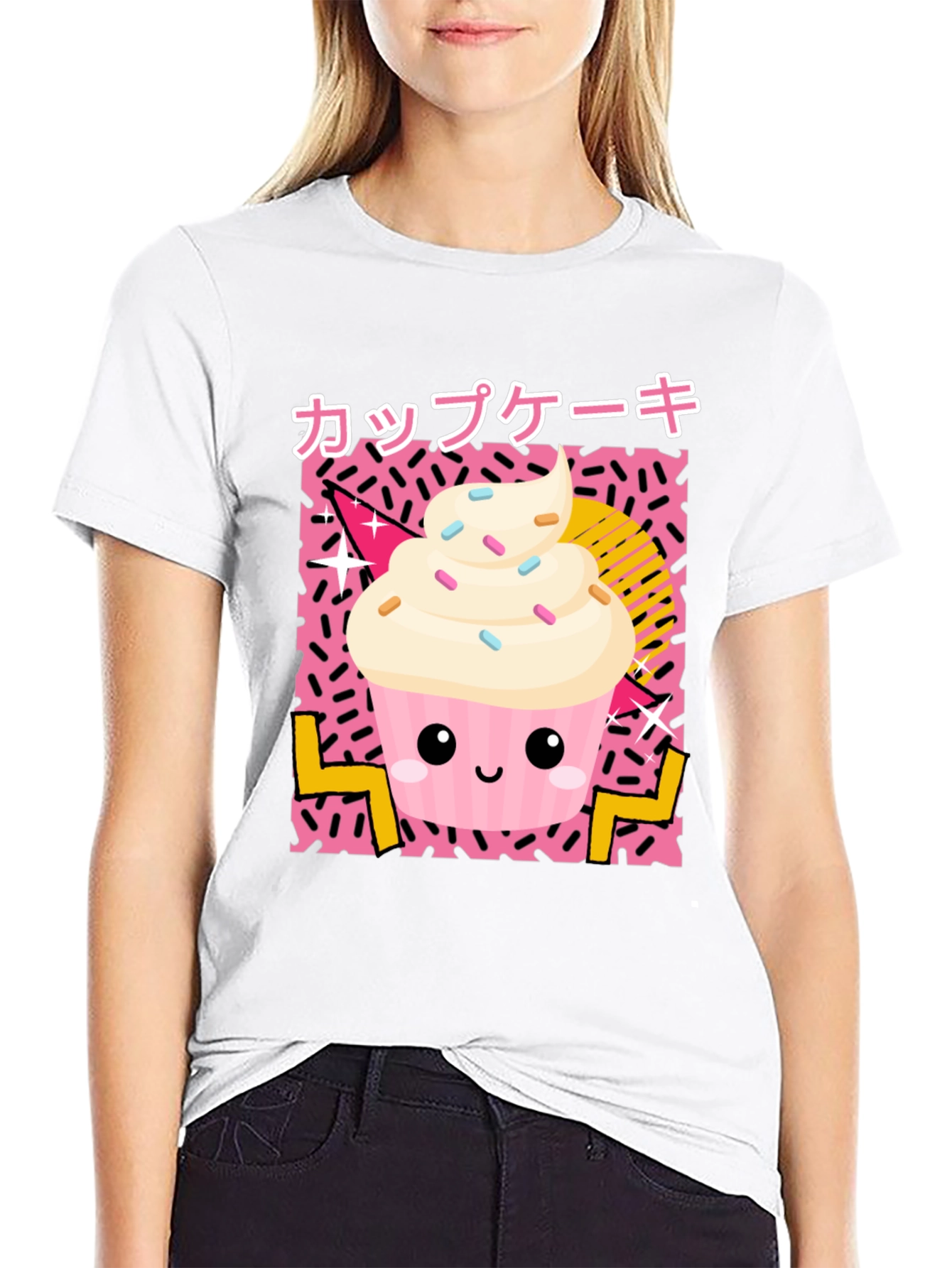 Kawaii Cupcake T-Shirt - Japanese Style