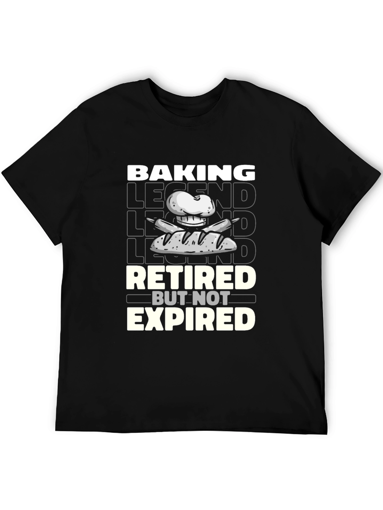 Baking Legend Retired T-Shirt - Funny Baker Gift