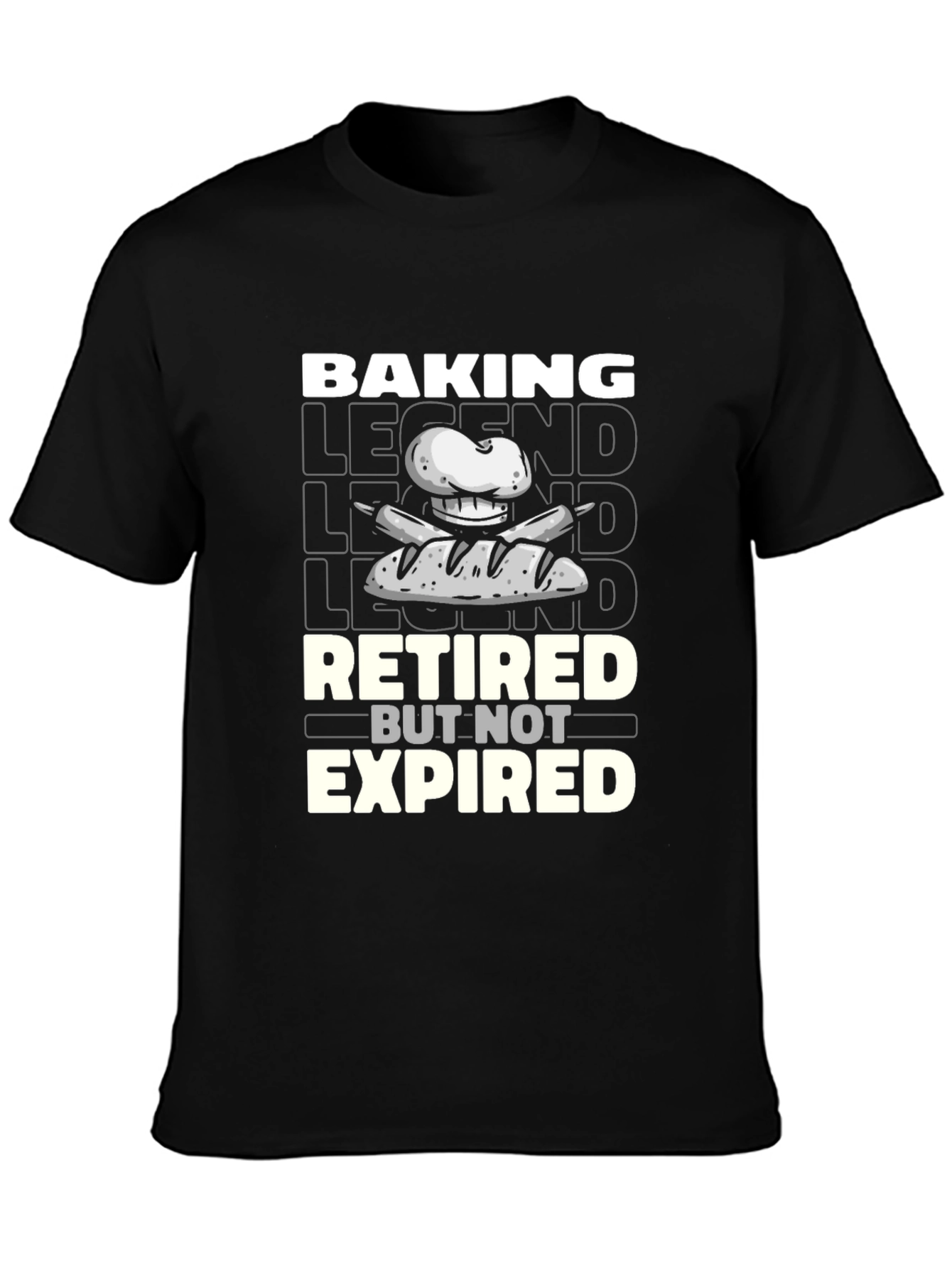 Baking Legend Retired T-Shirt - Funny Baker Gift