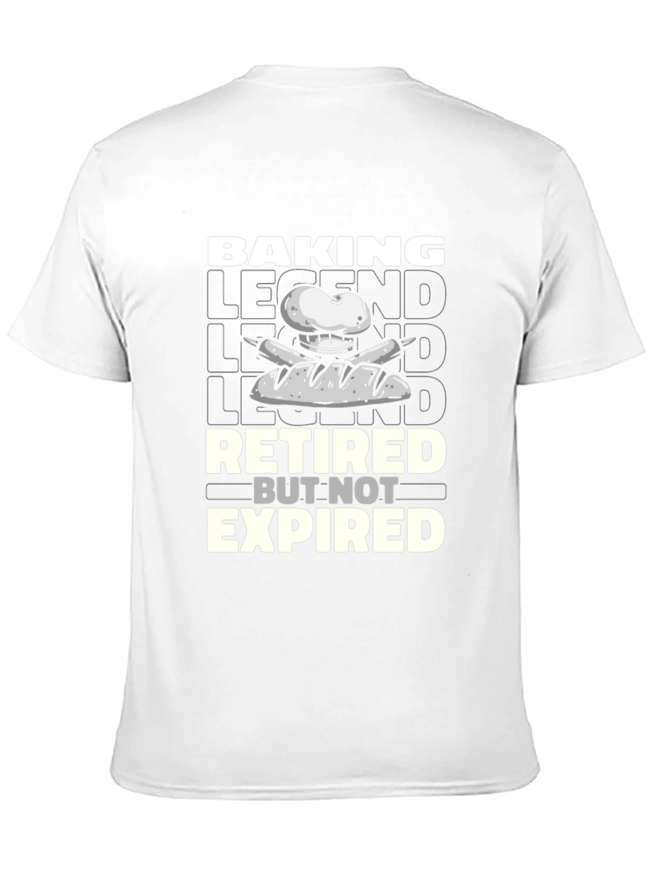 Baking Legend Retired T-Shirt - Funny Baker Gift