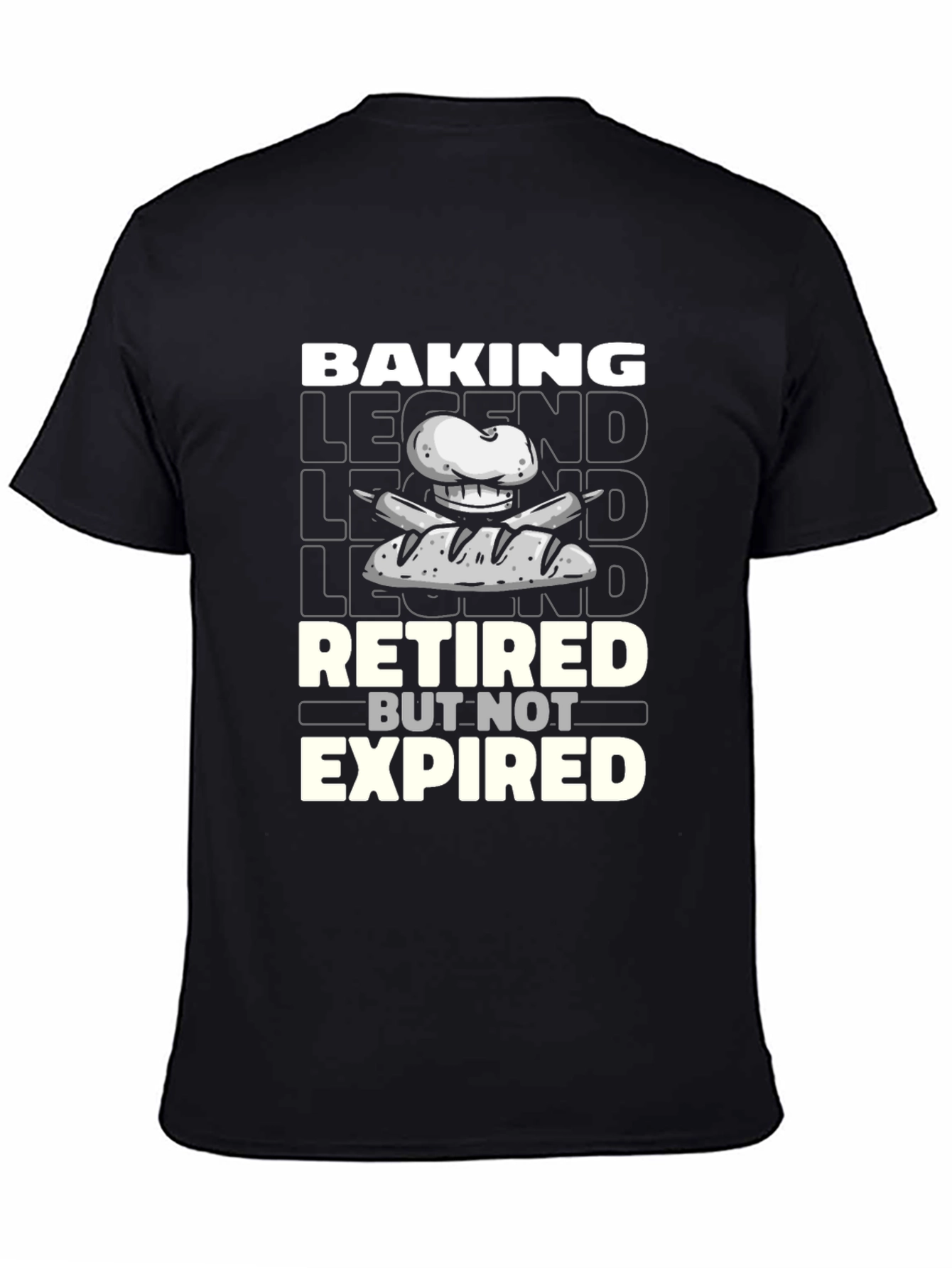 Baking Legend Retired T-Shirt - Funny Baker Gift