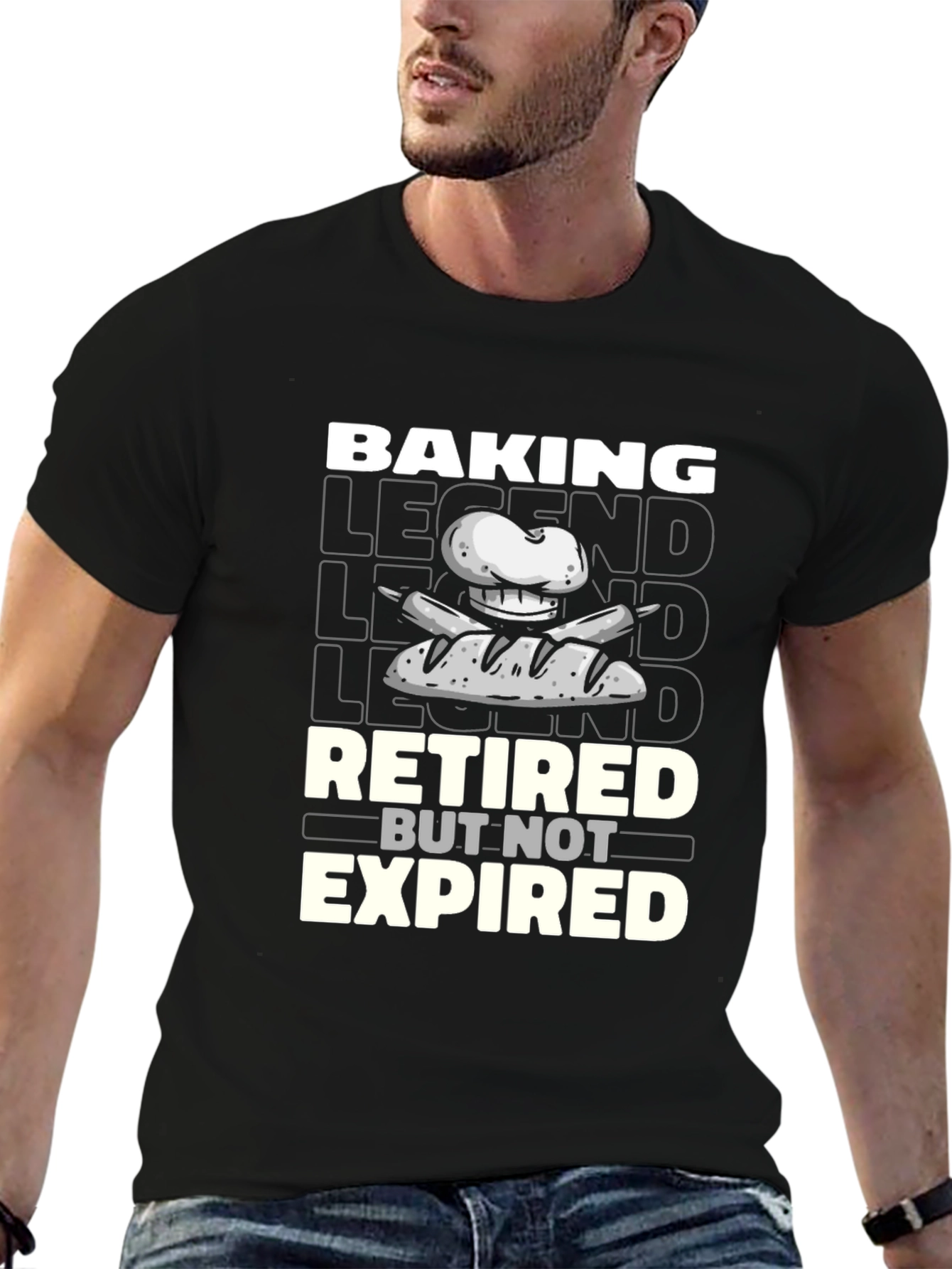 Baking Legend Retired T-Shirt - Funny Baker Gift