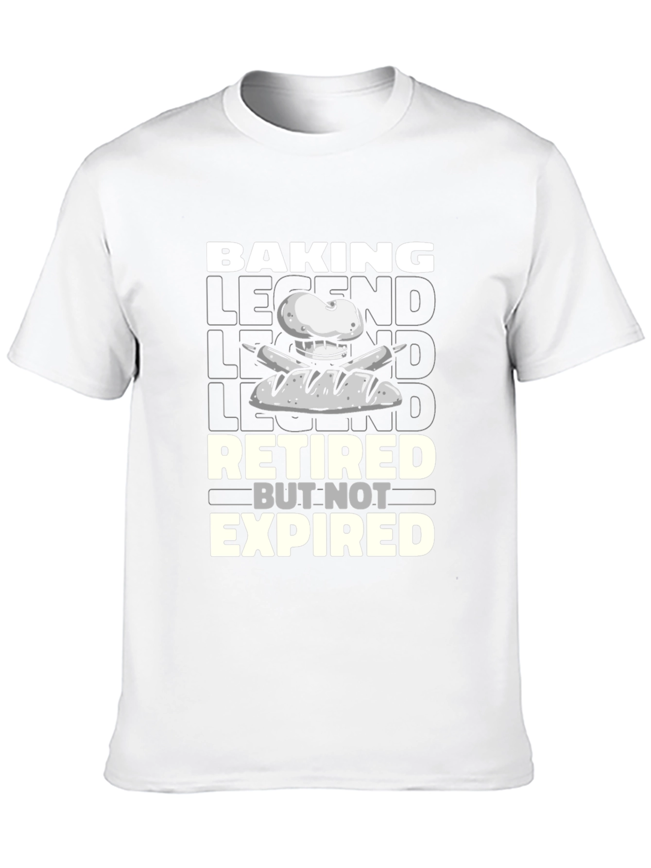 Baking Legend Retired T-Shirt - Funny Baker Gift