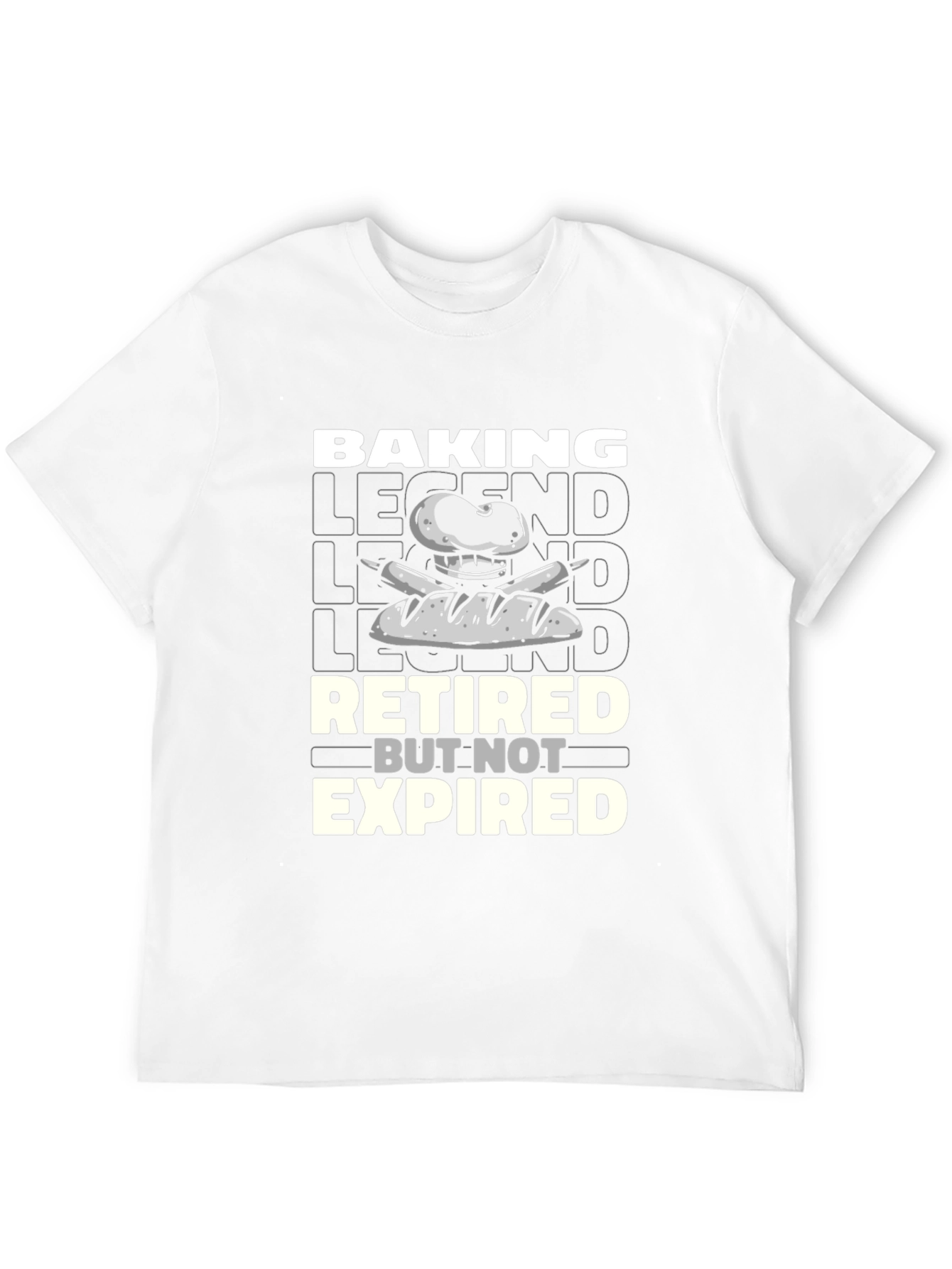 Baking Legend Retired T-Shirt - Funny Baker Gift