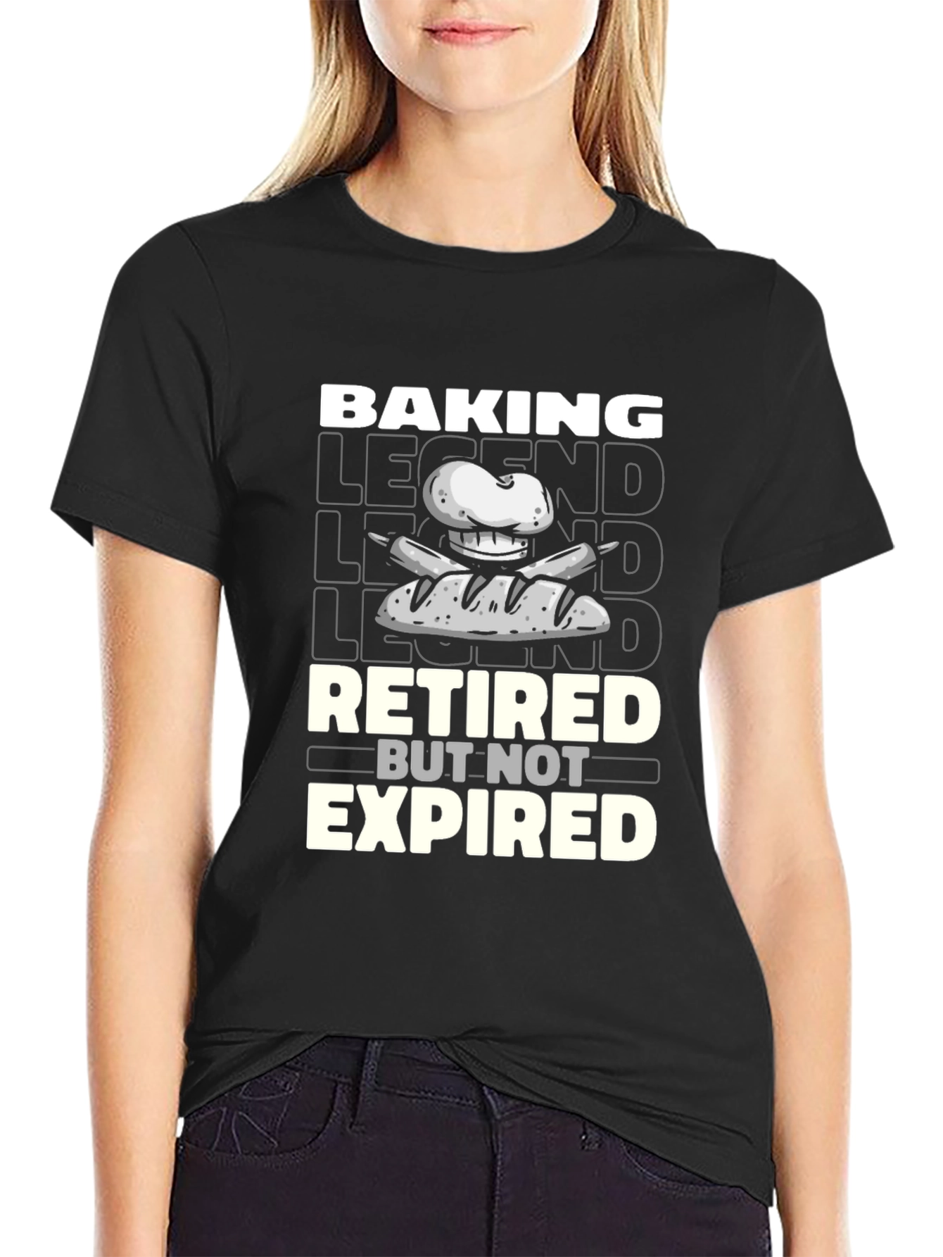 Baking Legend Retired T-Shirt - Funny Baker Gift
