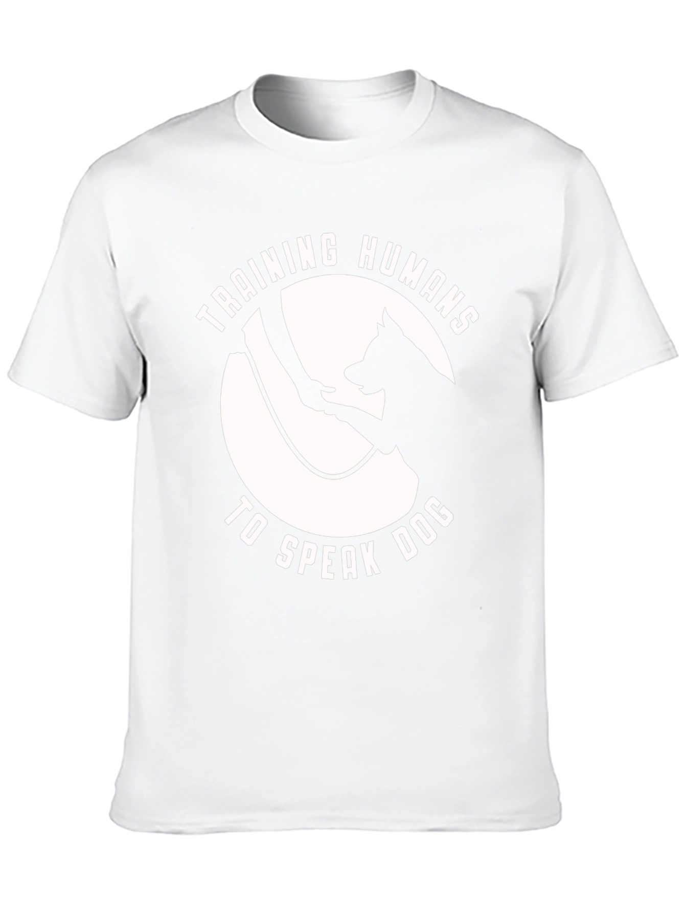 Training Humans to Speak Dog T-Shirt - Black