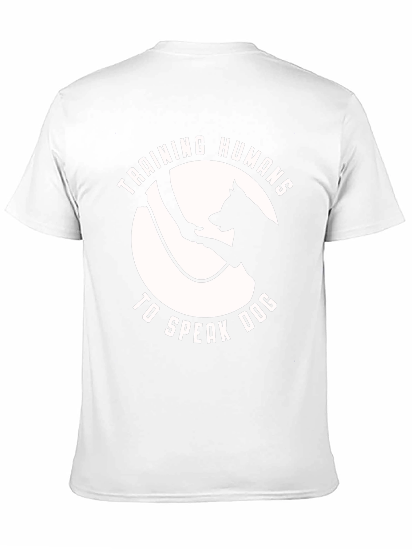 Training Humans to Speak Dog T-Shirt - Black
