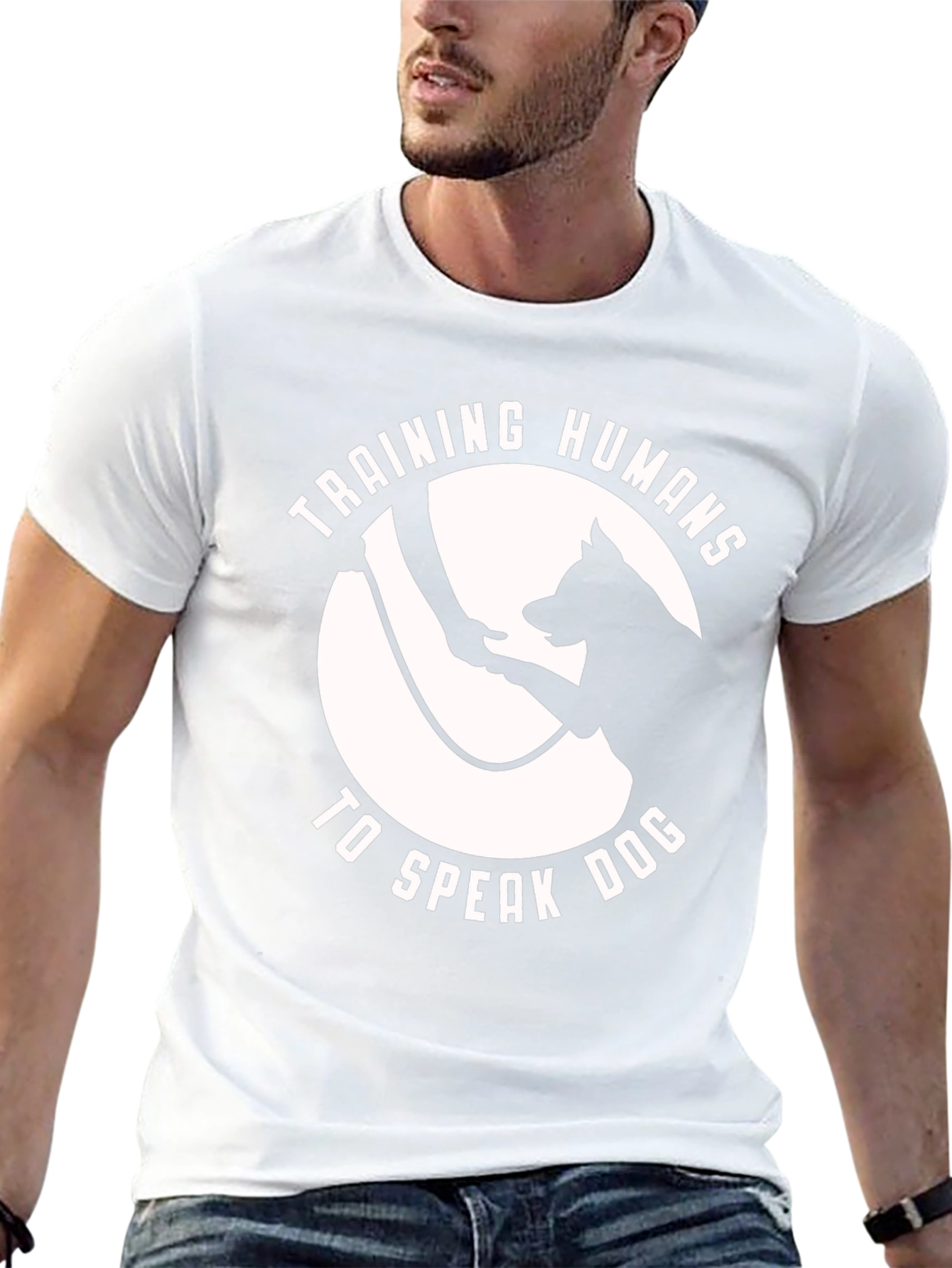 Training Humans to Speak Dog T-Shirt - Black