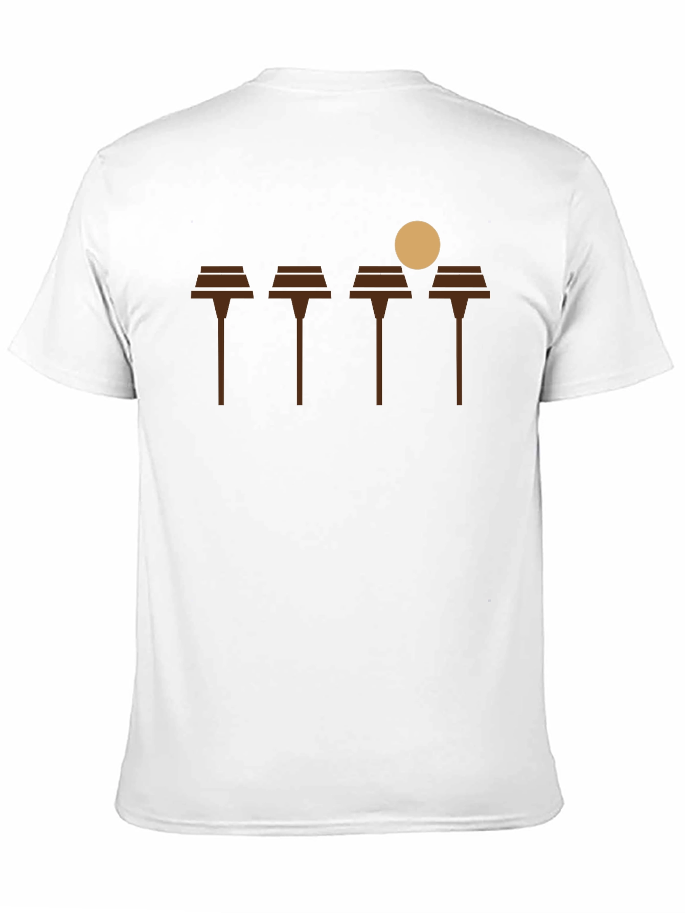 Abstract Lanterns Graphic Tee