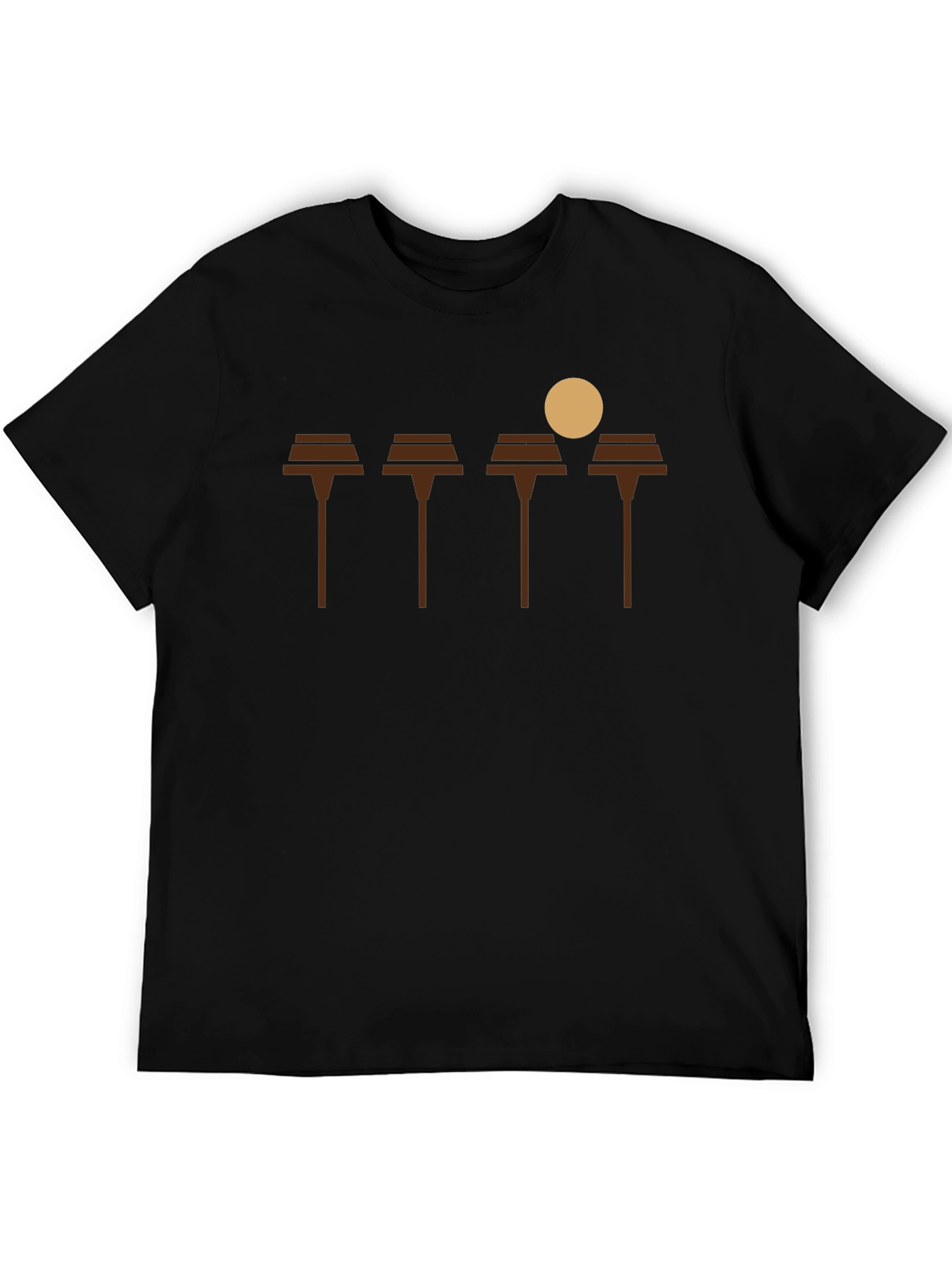 Abstract Lanterns Graphic Tee