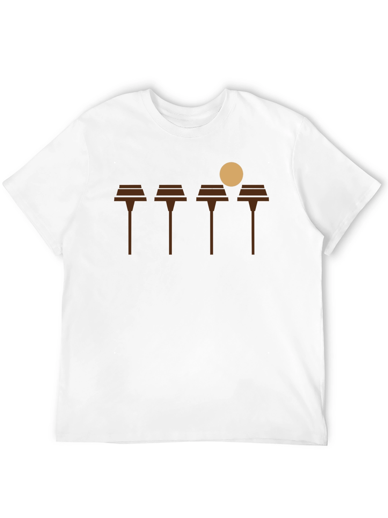 Abstract Lanterns Graphic Tee