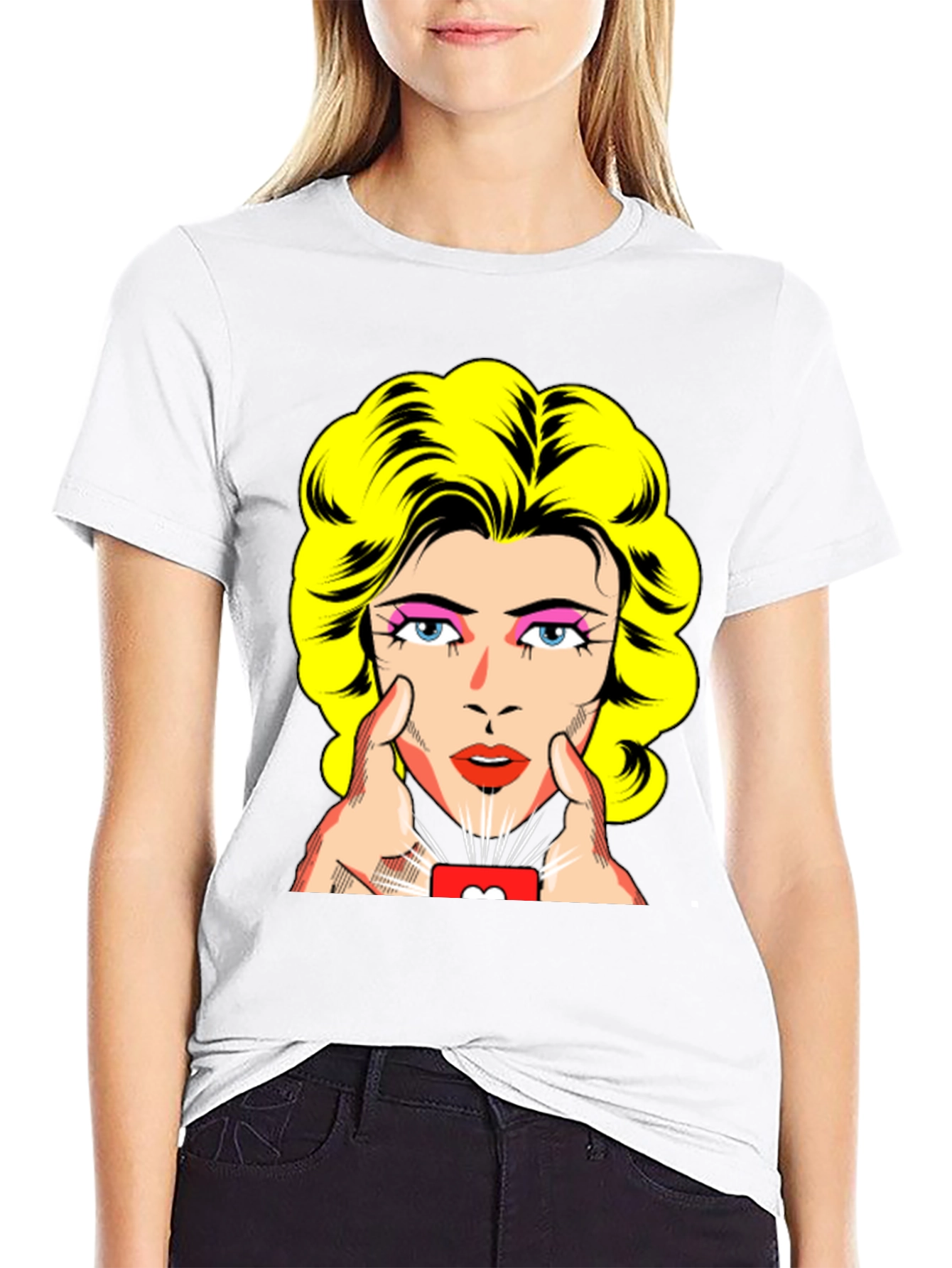 Pop Art T-Shirt - Retro Comic Book Style
