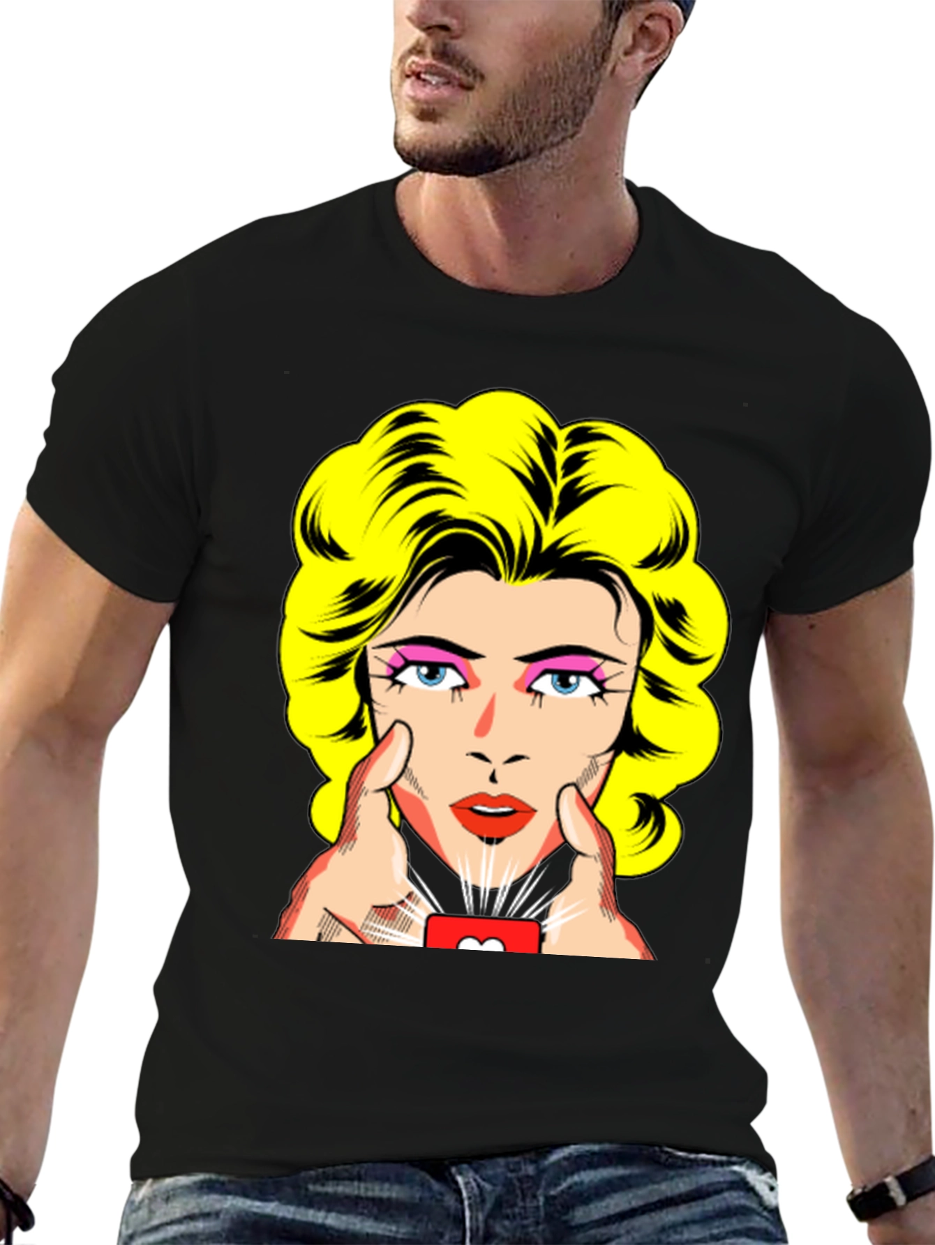 Pop Art T-Shirt - Retro Comic Book Style