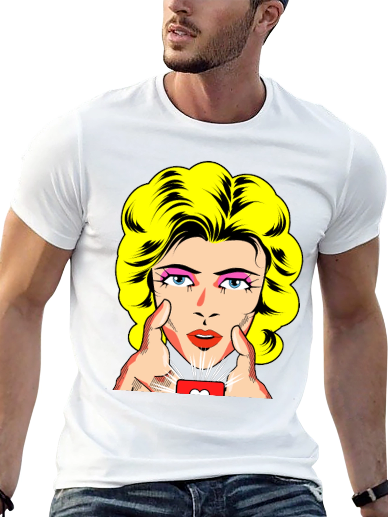 Pop Art T-Shirt - Retro Comic Book Style