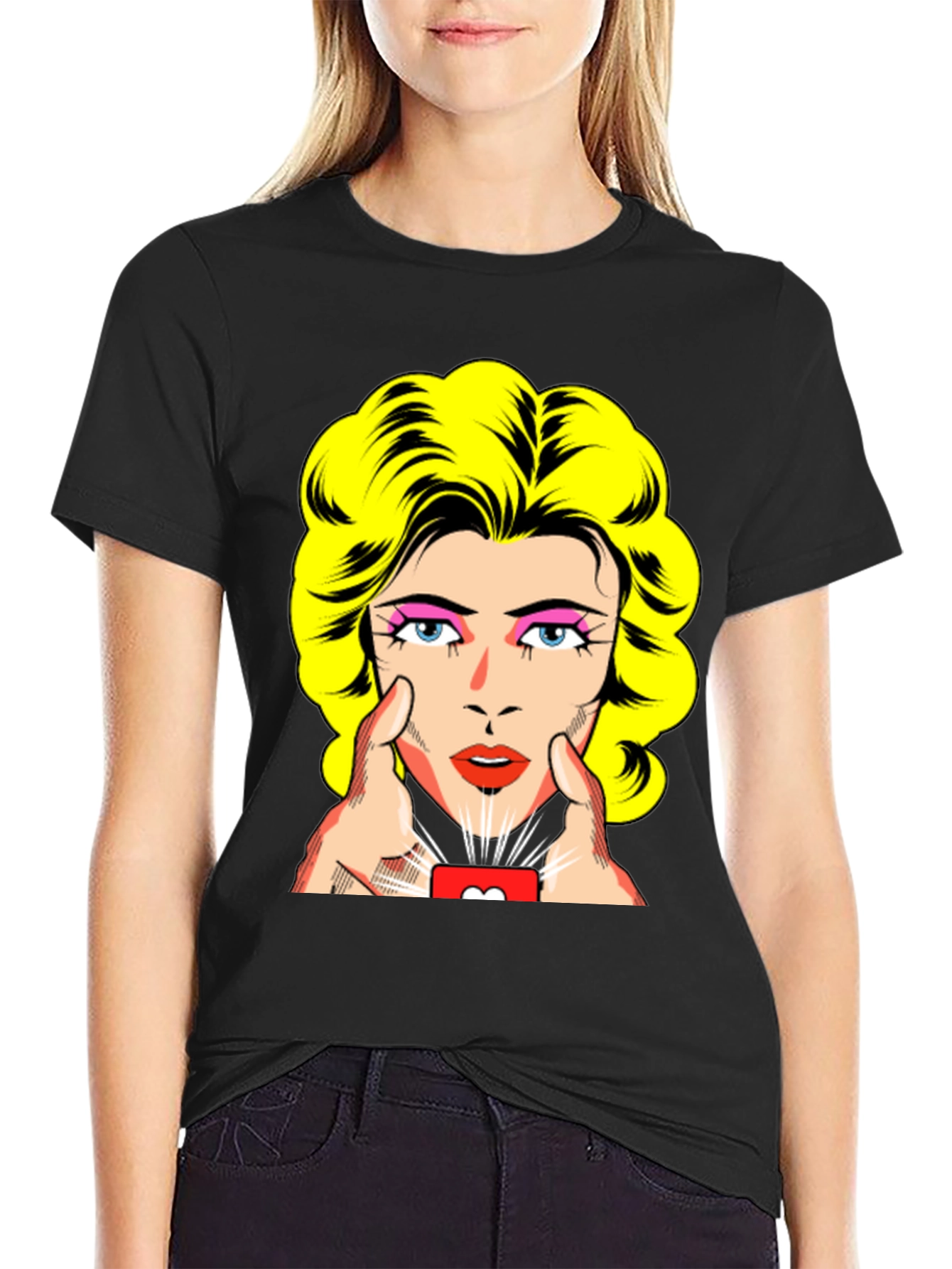 Pop Art T-Shirt - Retro Comic Book Style
