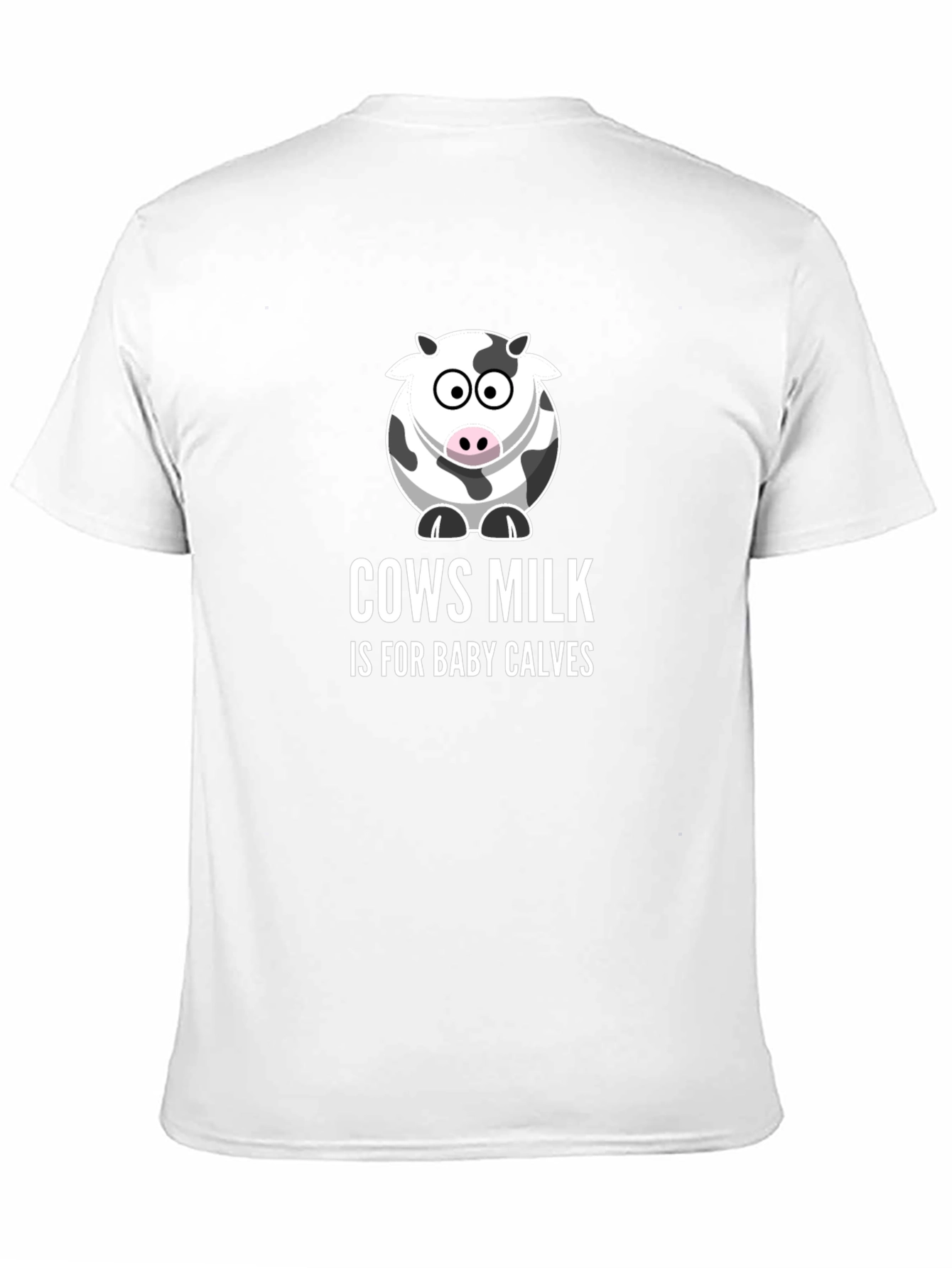 Cows Milk Baby Calves T-Shirt - Black