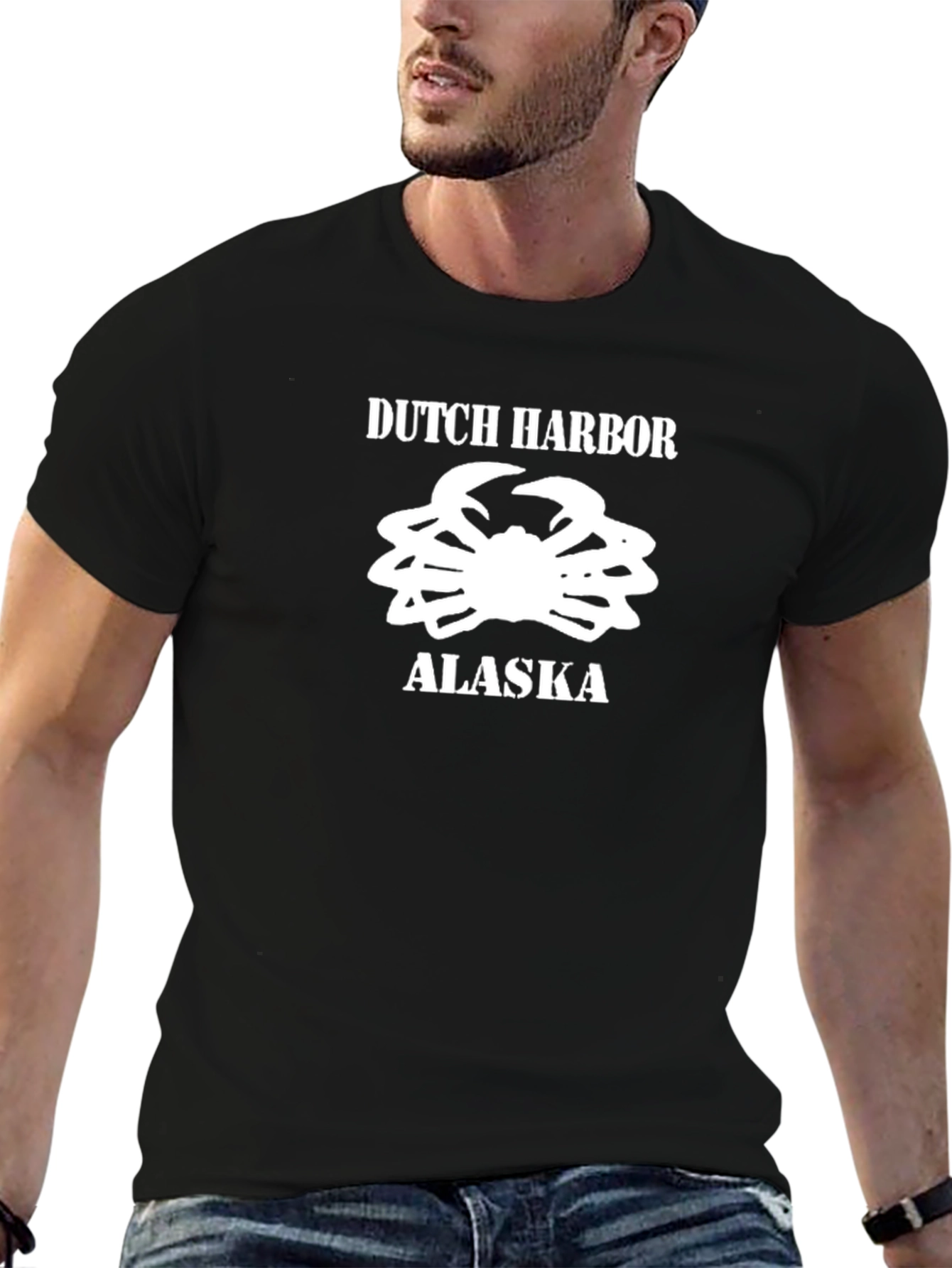 Dutch Harbor Alaska Crab Graphic T-Shirt