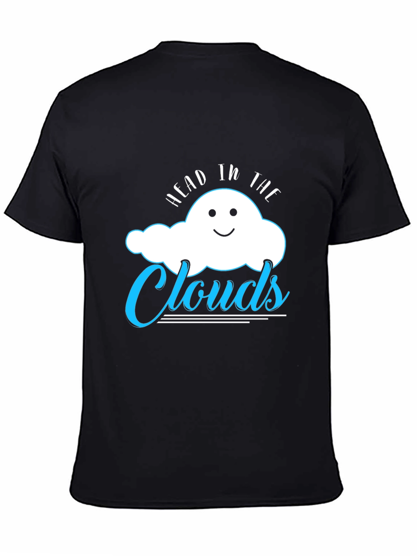 Head in the Clouds Graphic Tee - Black