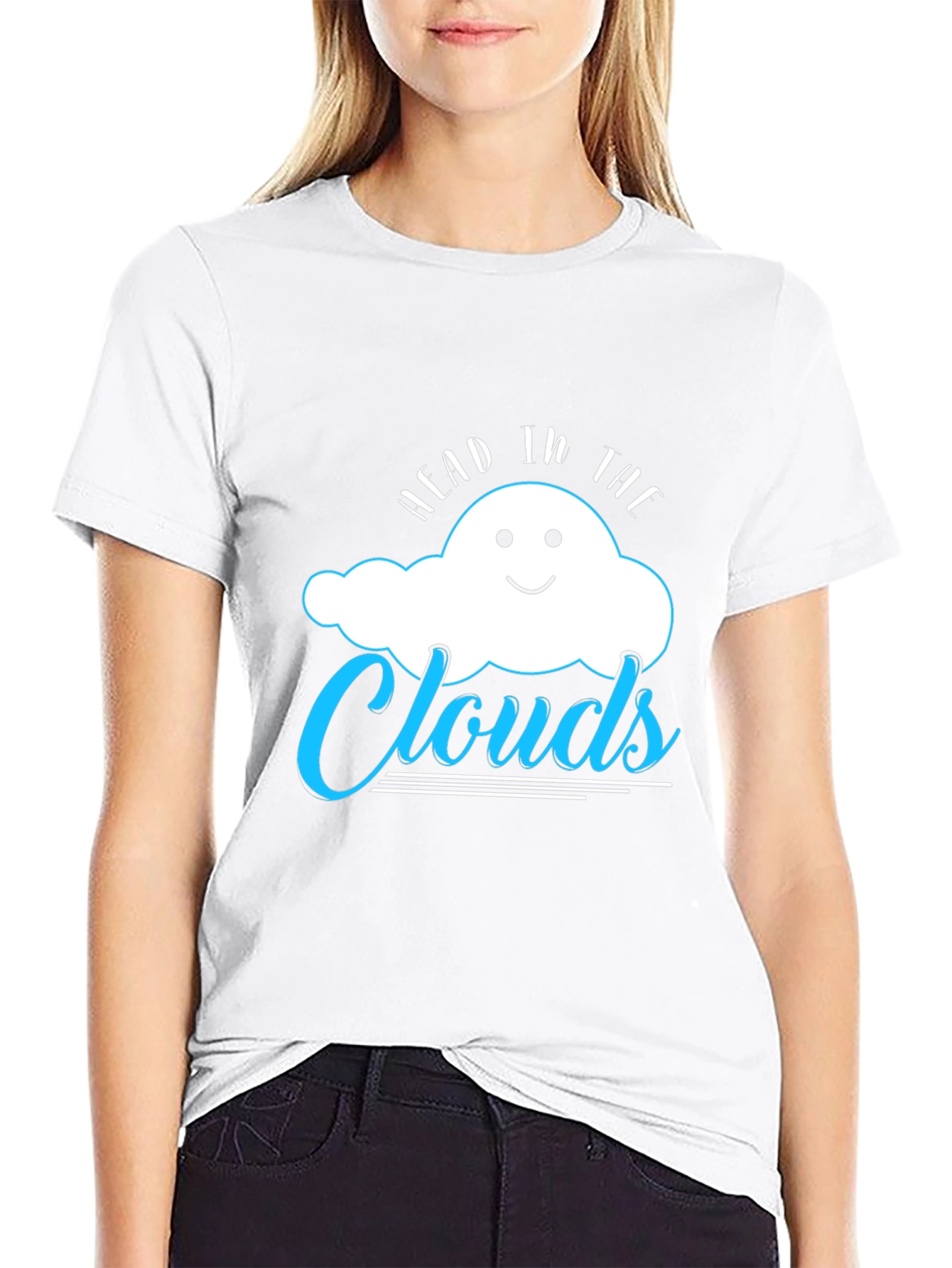 Head in the Clouds Graphic Tee - Black
